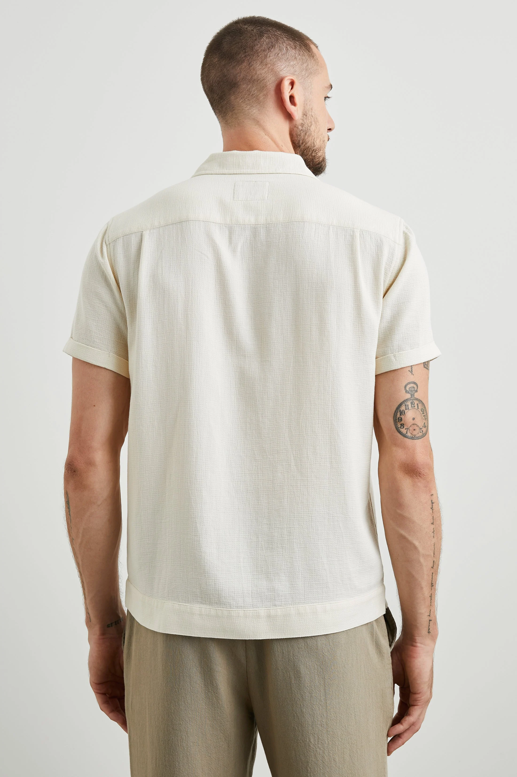 DUKE SHIRT - PARCHMENT WHEAT - Image 8