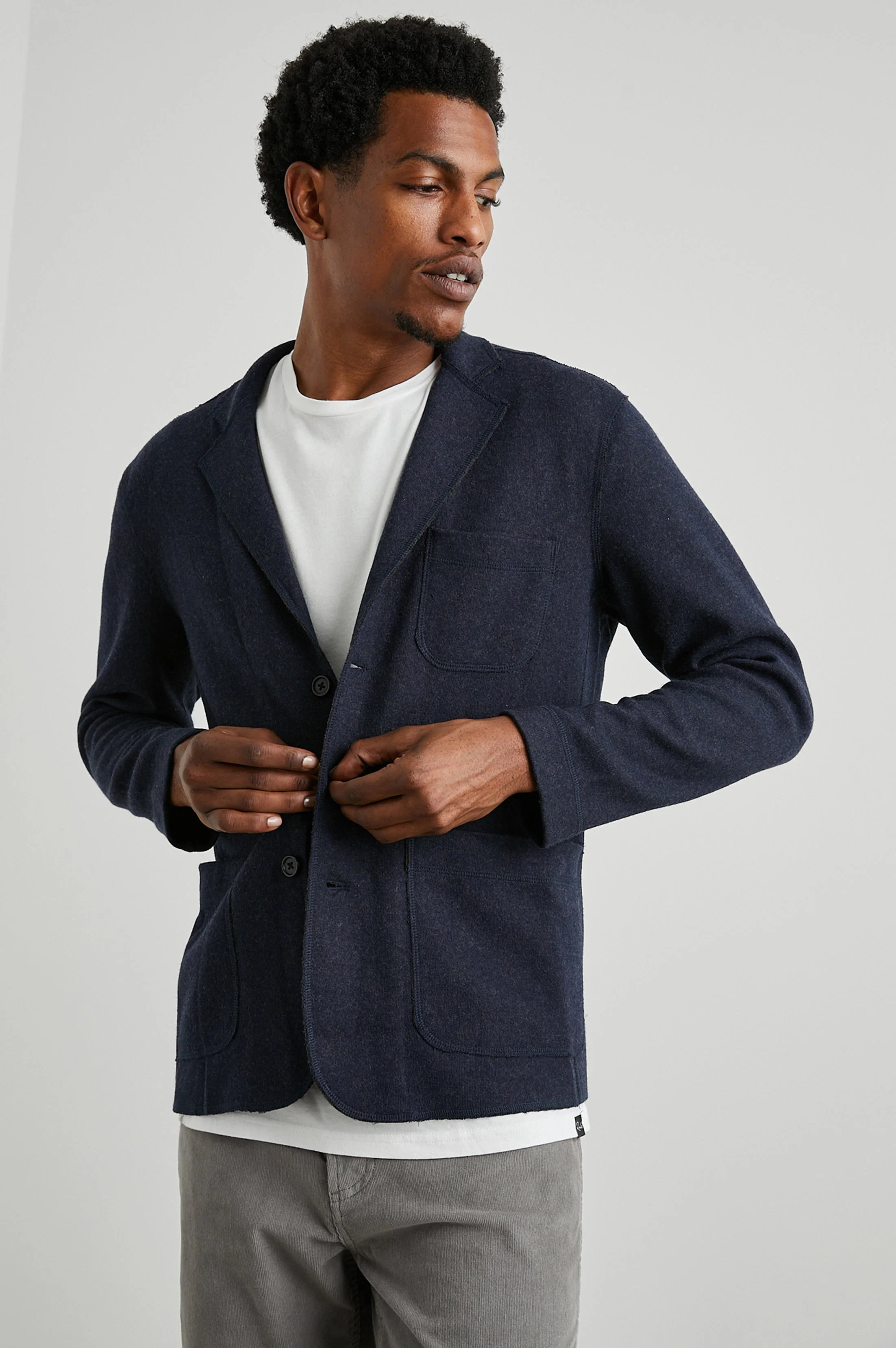 DWIGHT BLAZER - NAVY - Image 3
