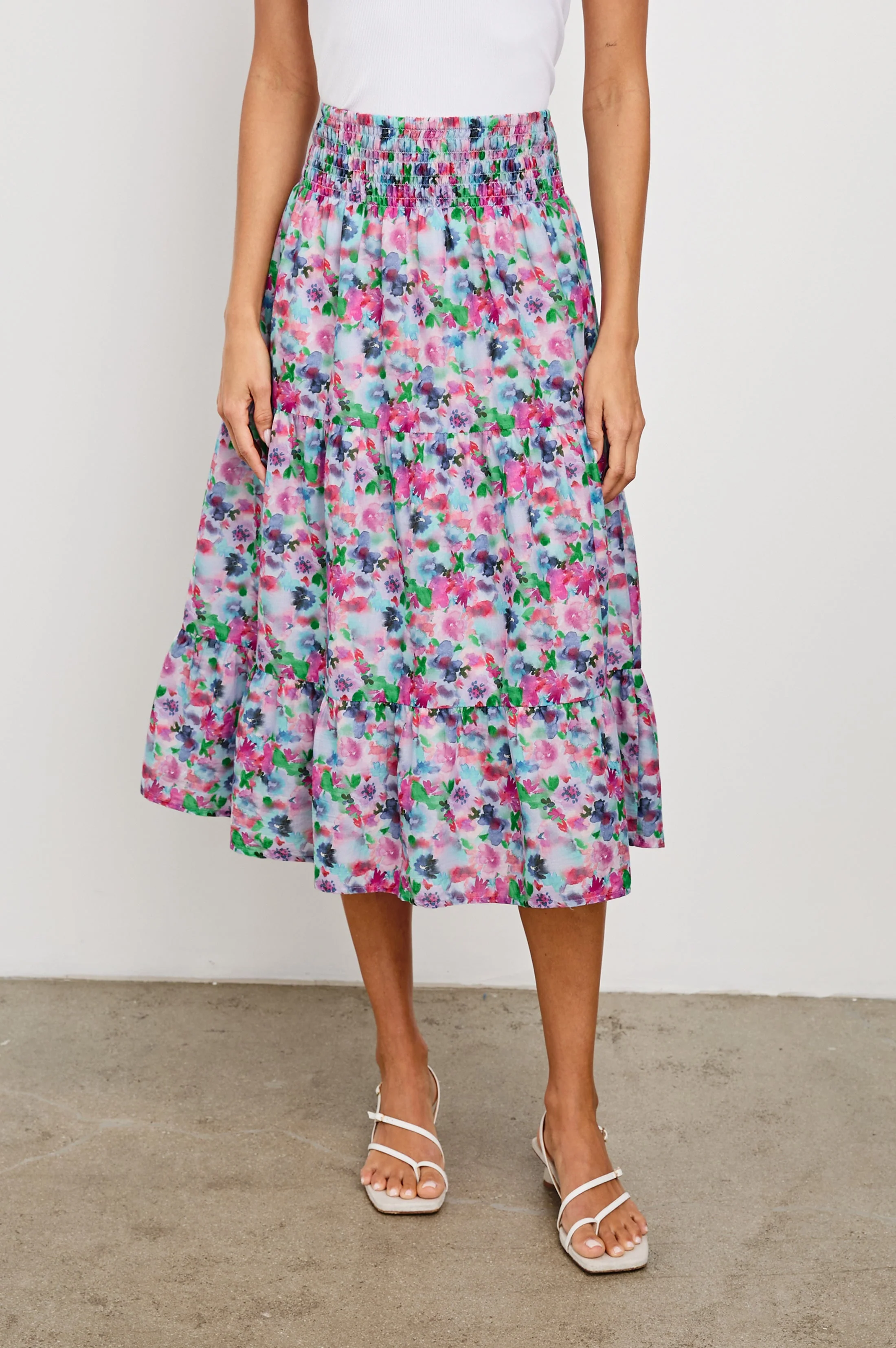 EDINA SKIRT - SPRING MEADOW