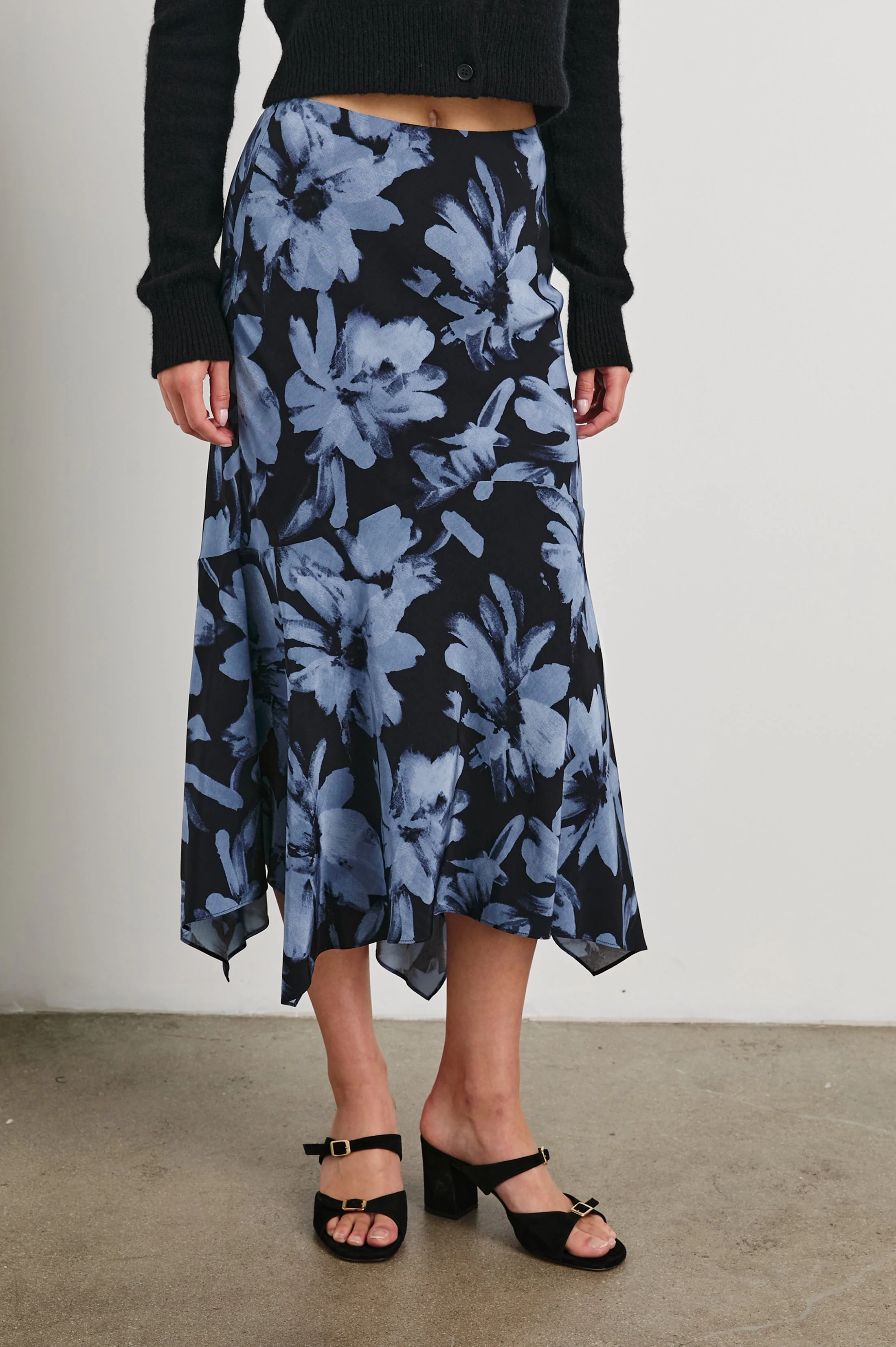 EDWINA SKIRT - MIDNIGHT LILY - Image 4