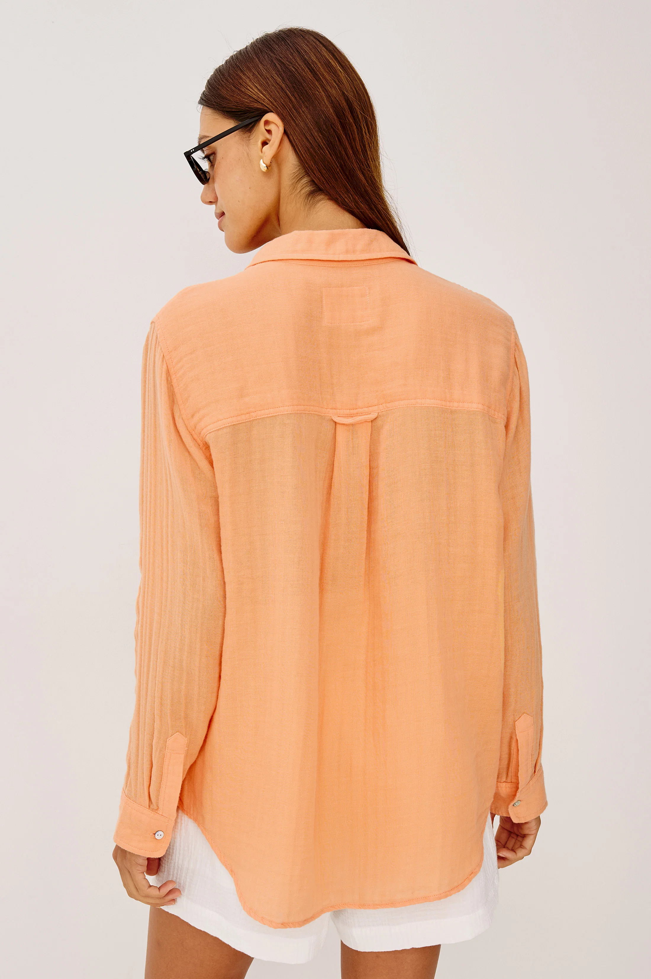 ELLIS SHIRT - PAPAYA - Image 5