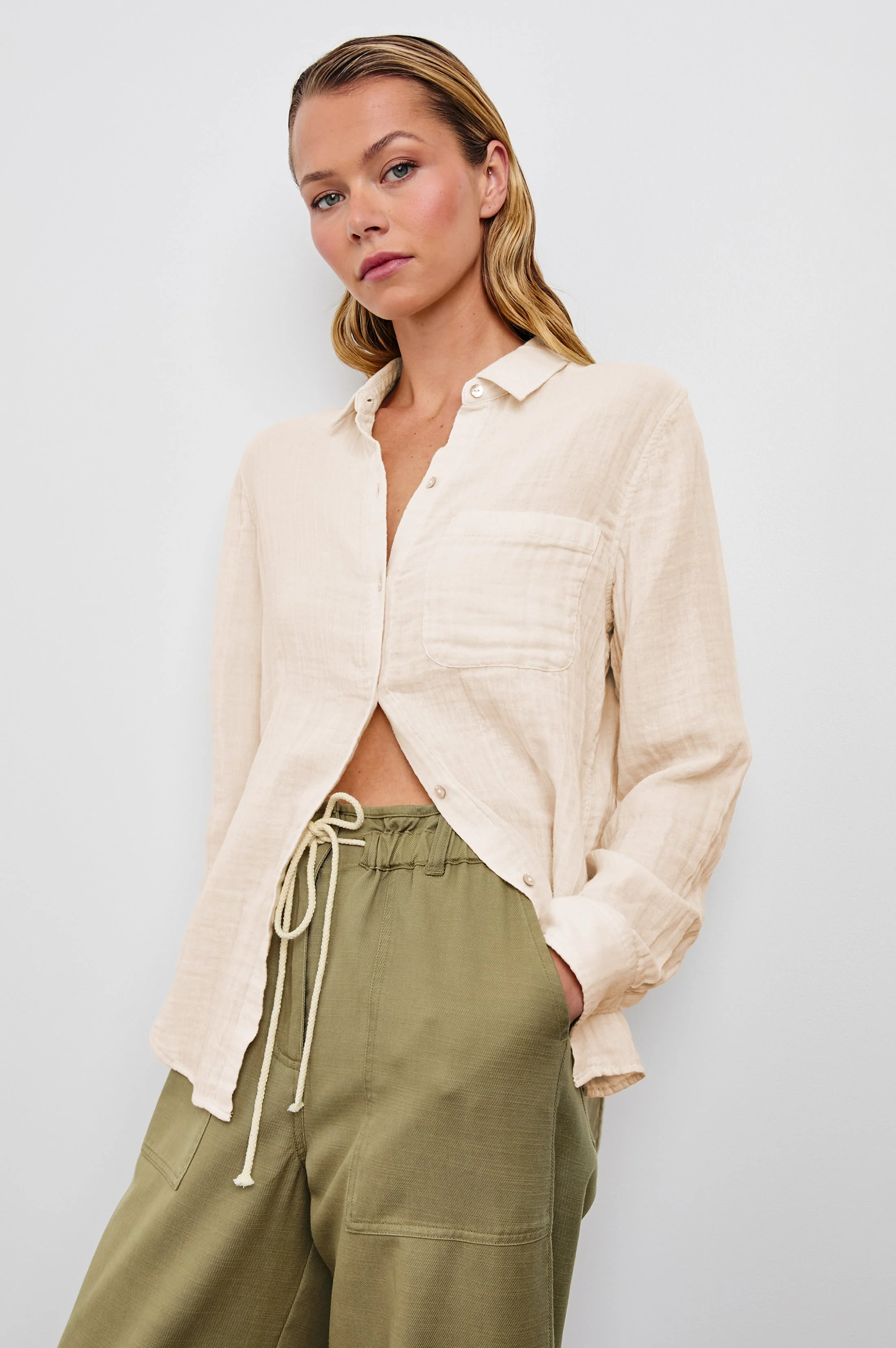 ELLIS SHIRT - BIRCH - Image 3