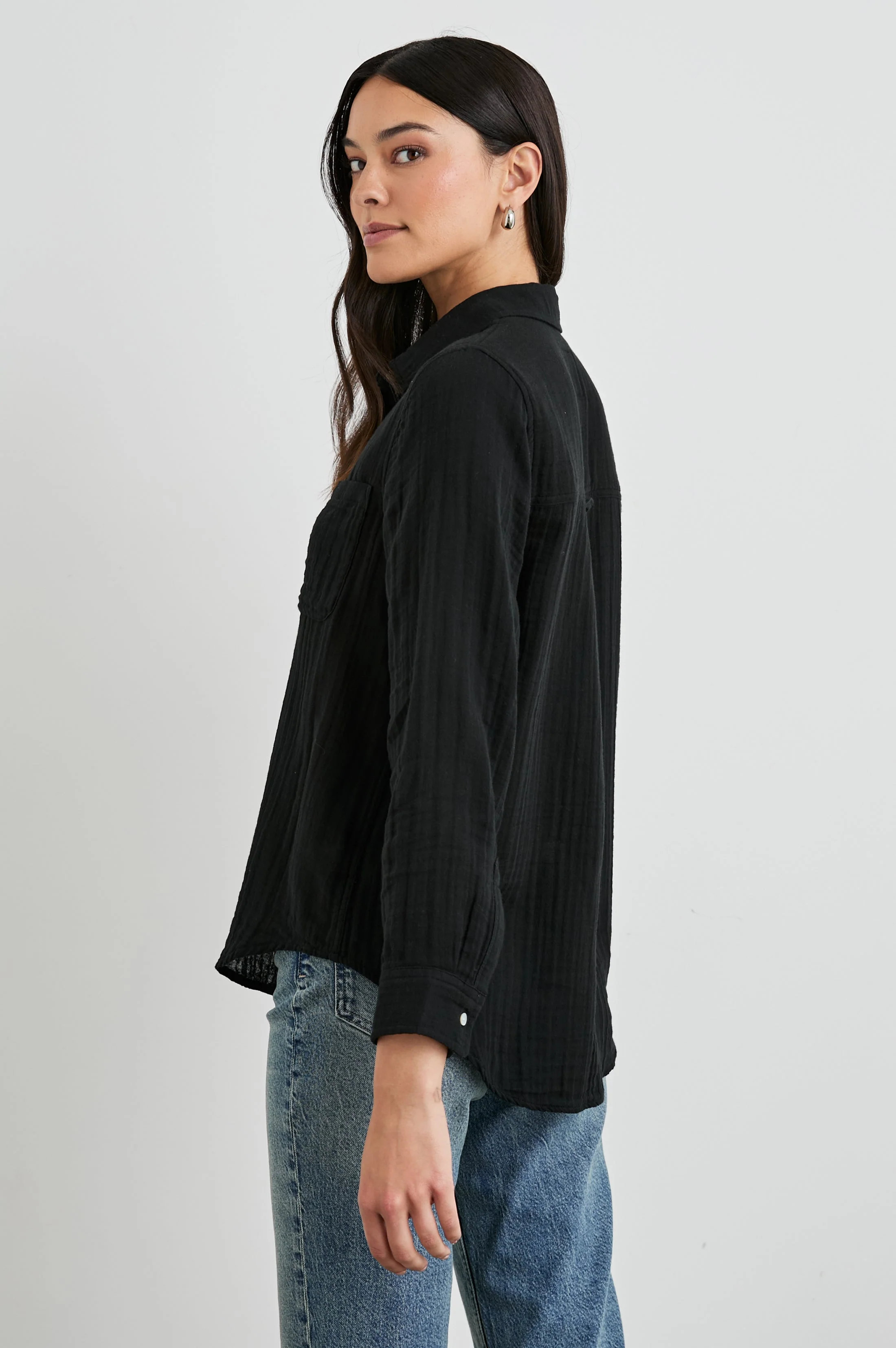 ELLIS SHIRT - BLACK - Image 5