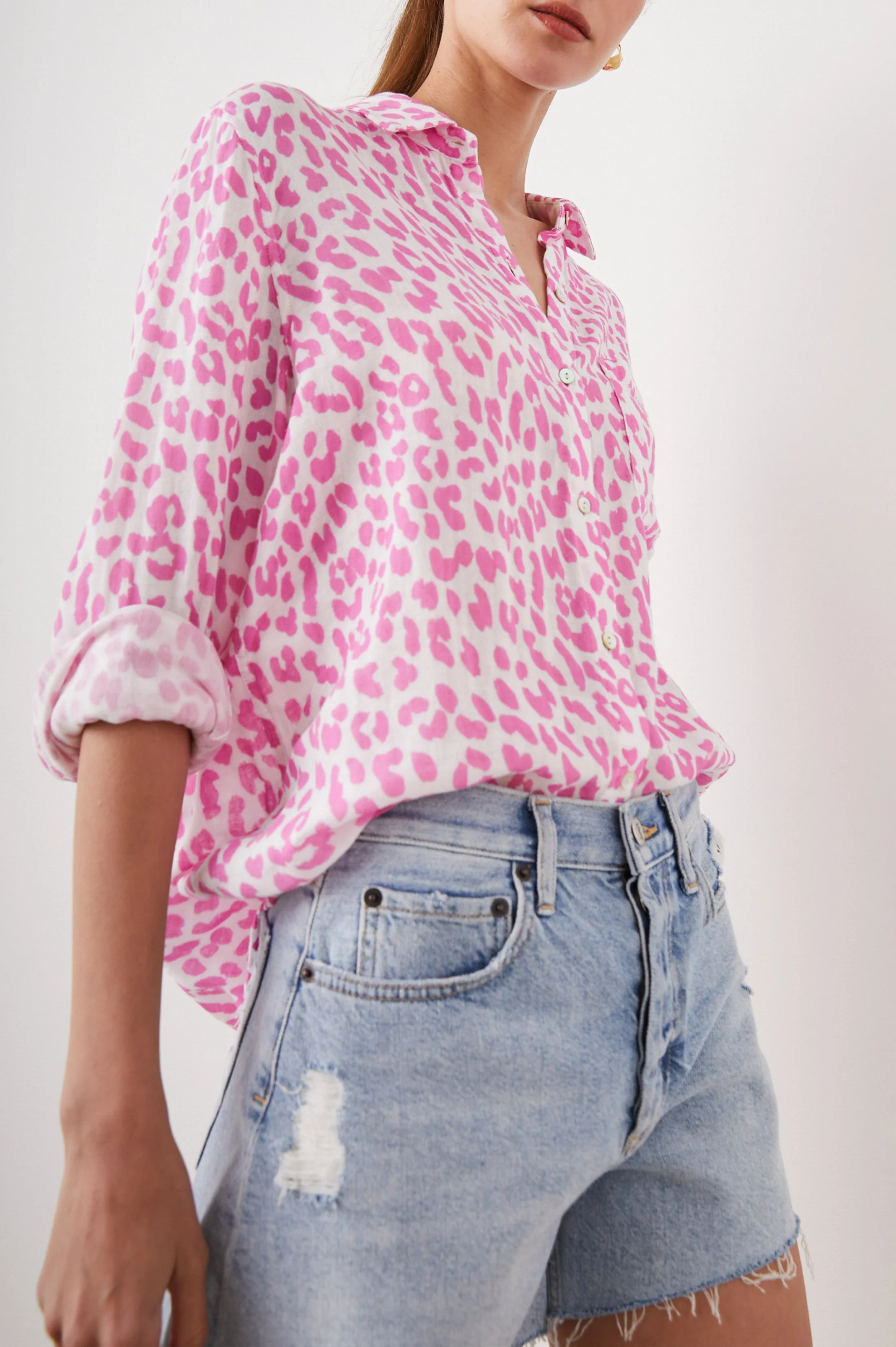ELLIS SHIRT - FUCHSIA JAGUAR - Image 4