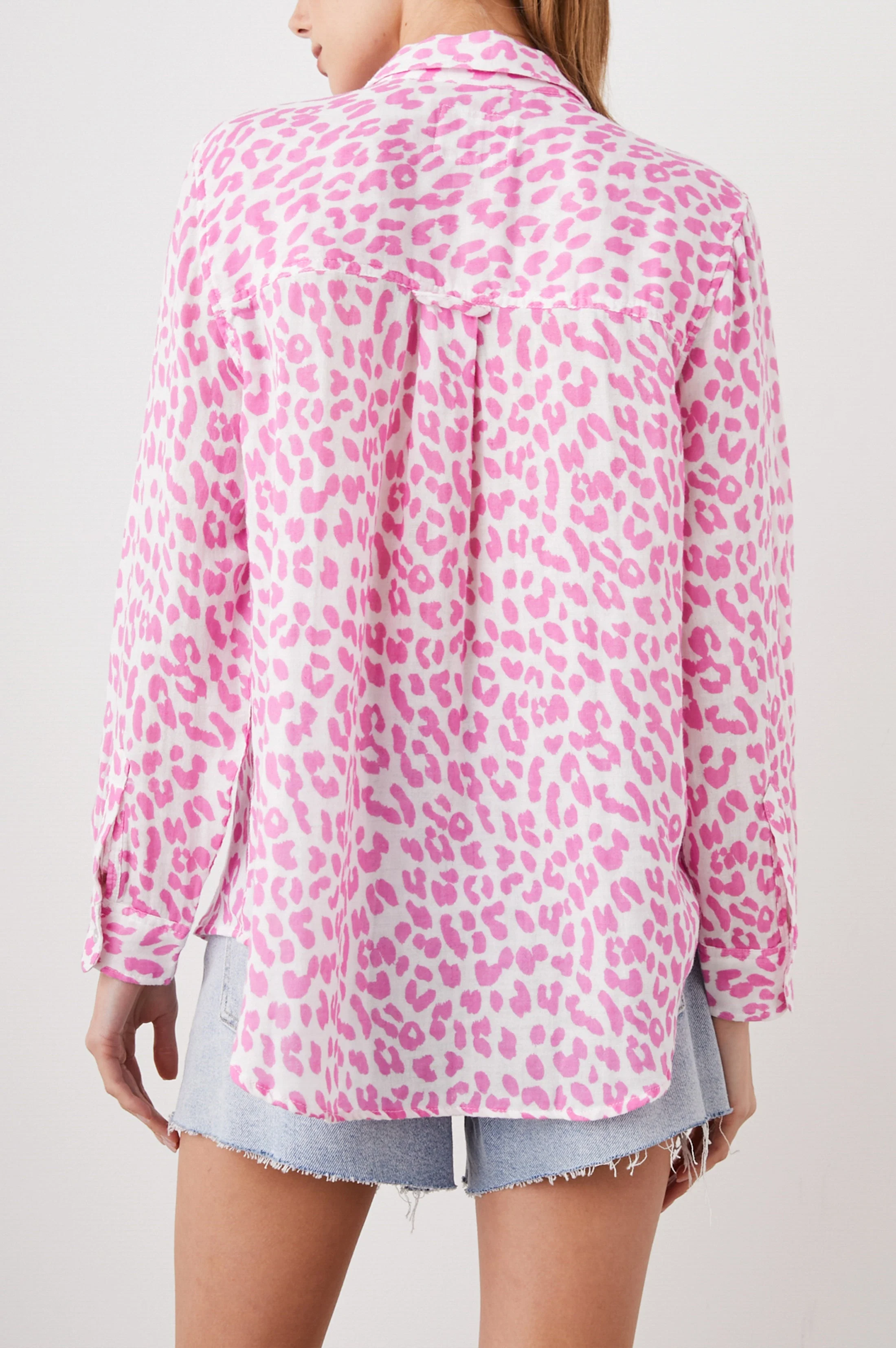 ELLIS SHIRT - FUCHSIA JAGUAR - Image 5
