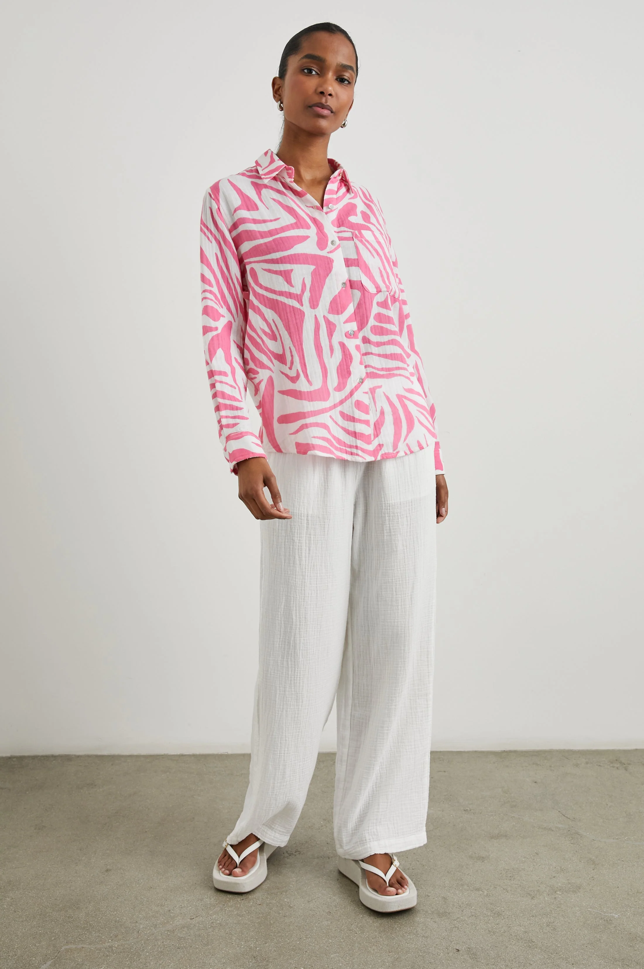 ELLIS SHIRT - PINK TIGER - Image 3