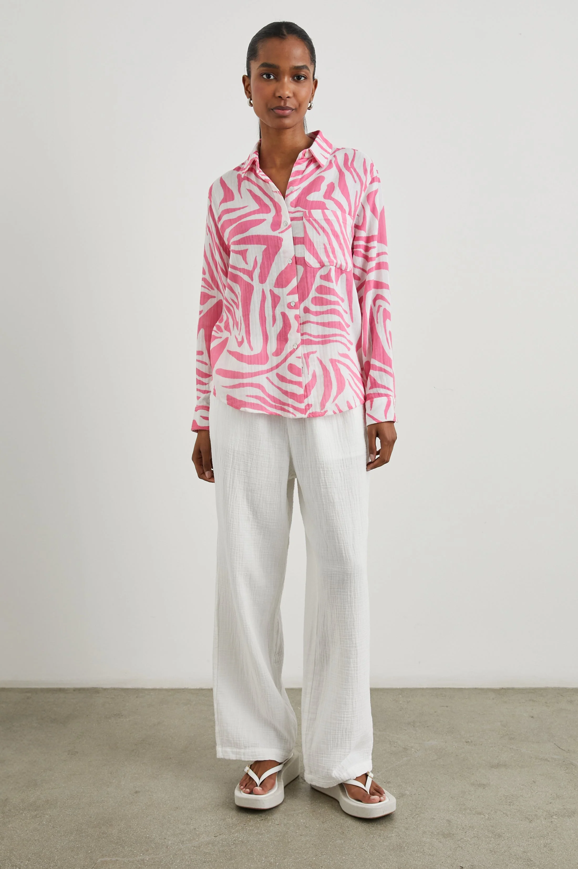 ELLIS SHIRT - PINK TIGER - Image 4