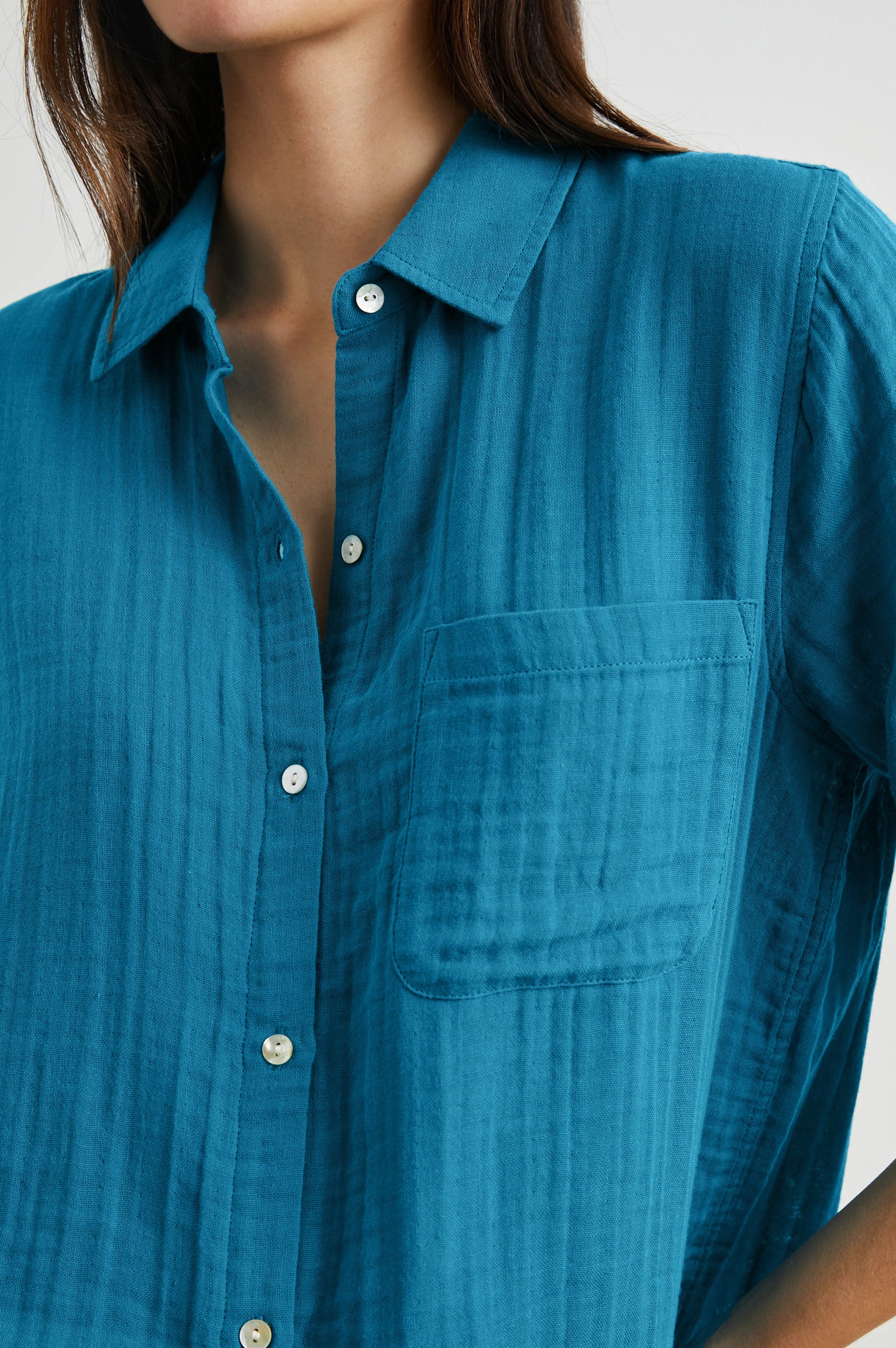 ELLIS SHIRT - TURKISH TILE - Image 2