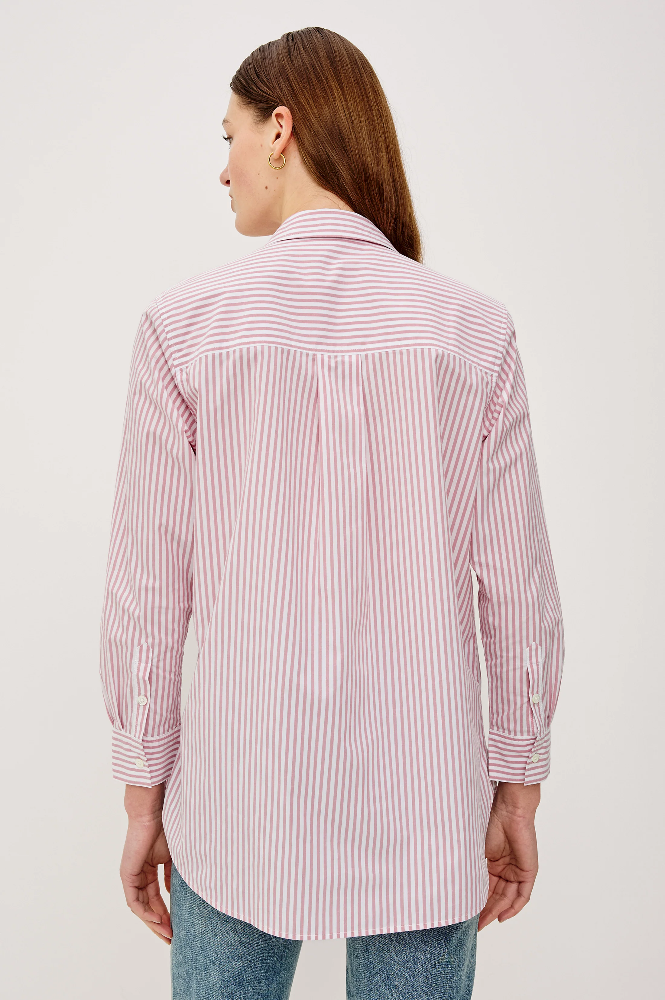 ELSA SHIRT - ROSE STRIPE - Image 5