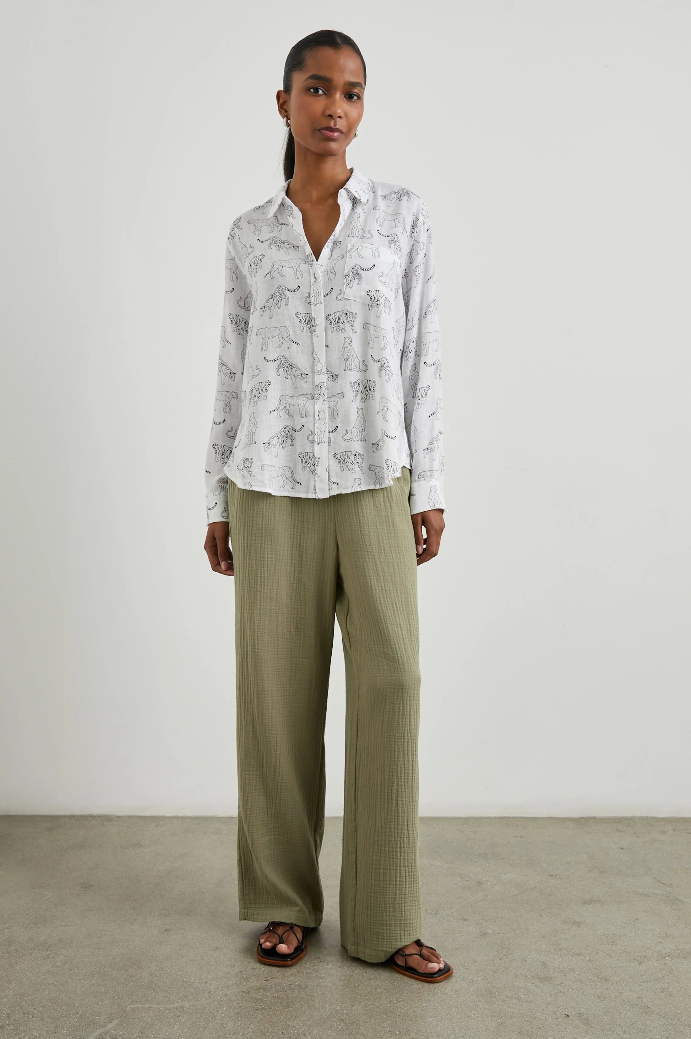 EMMIE PANT - MERMAID GAUZE - Image 3
