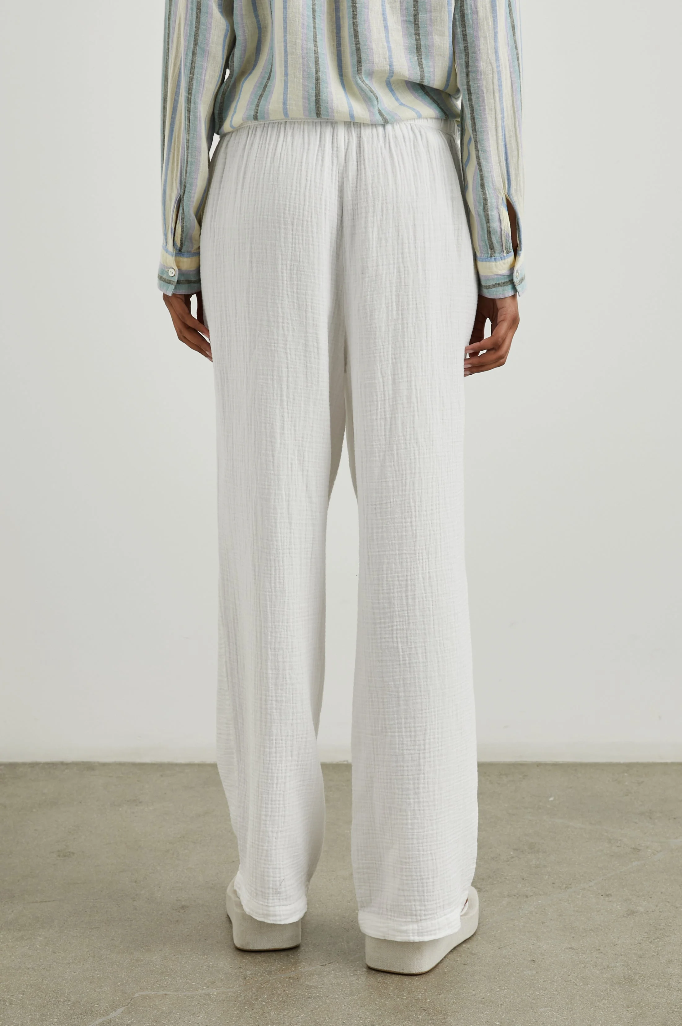 EMMIE PANT - GAUZE WHITE - Image 2