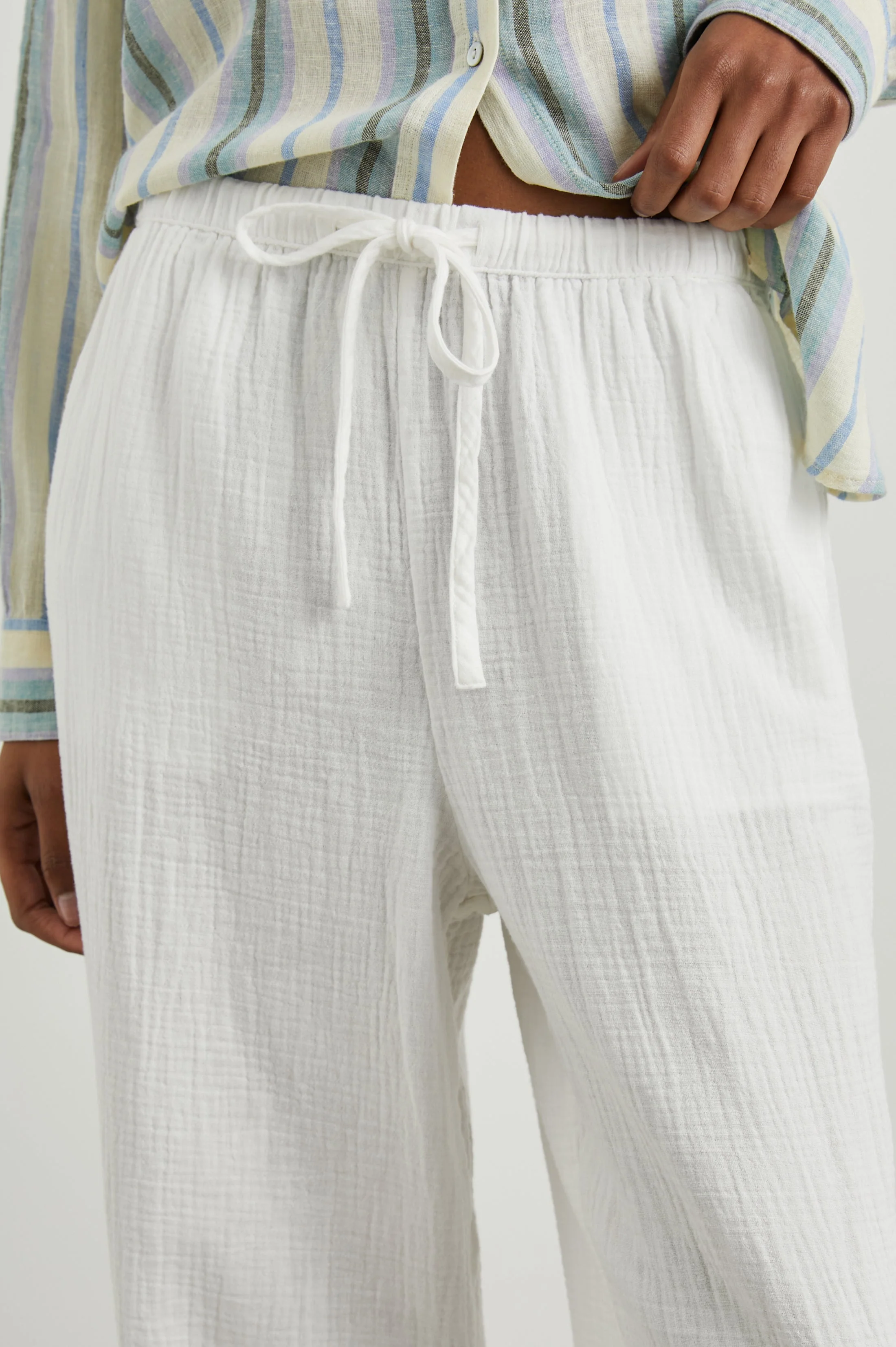 EMMIE PANT - GAUZE WHITE - Image 4