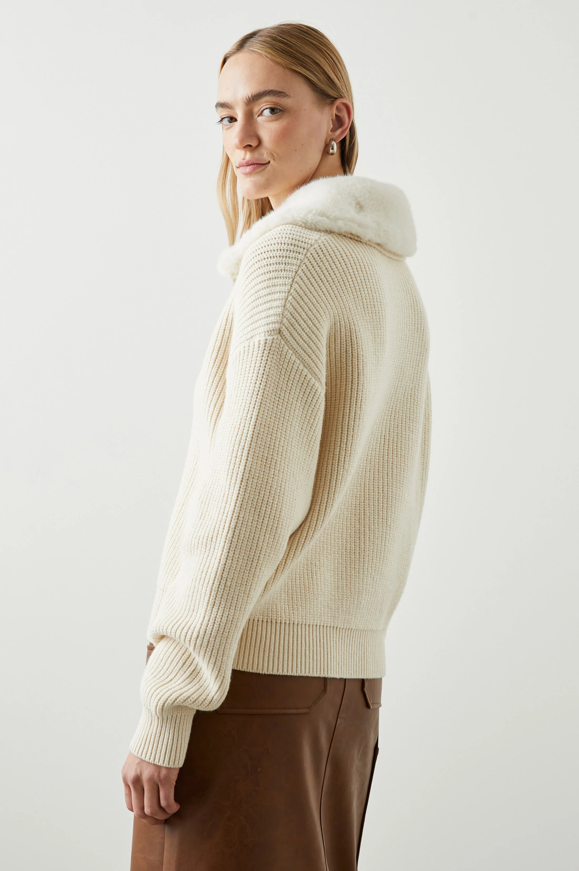 ESME SWEATER - IVORY - Image 5