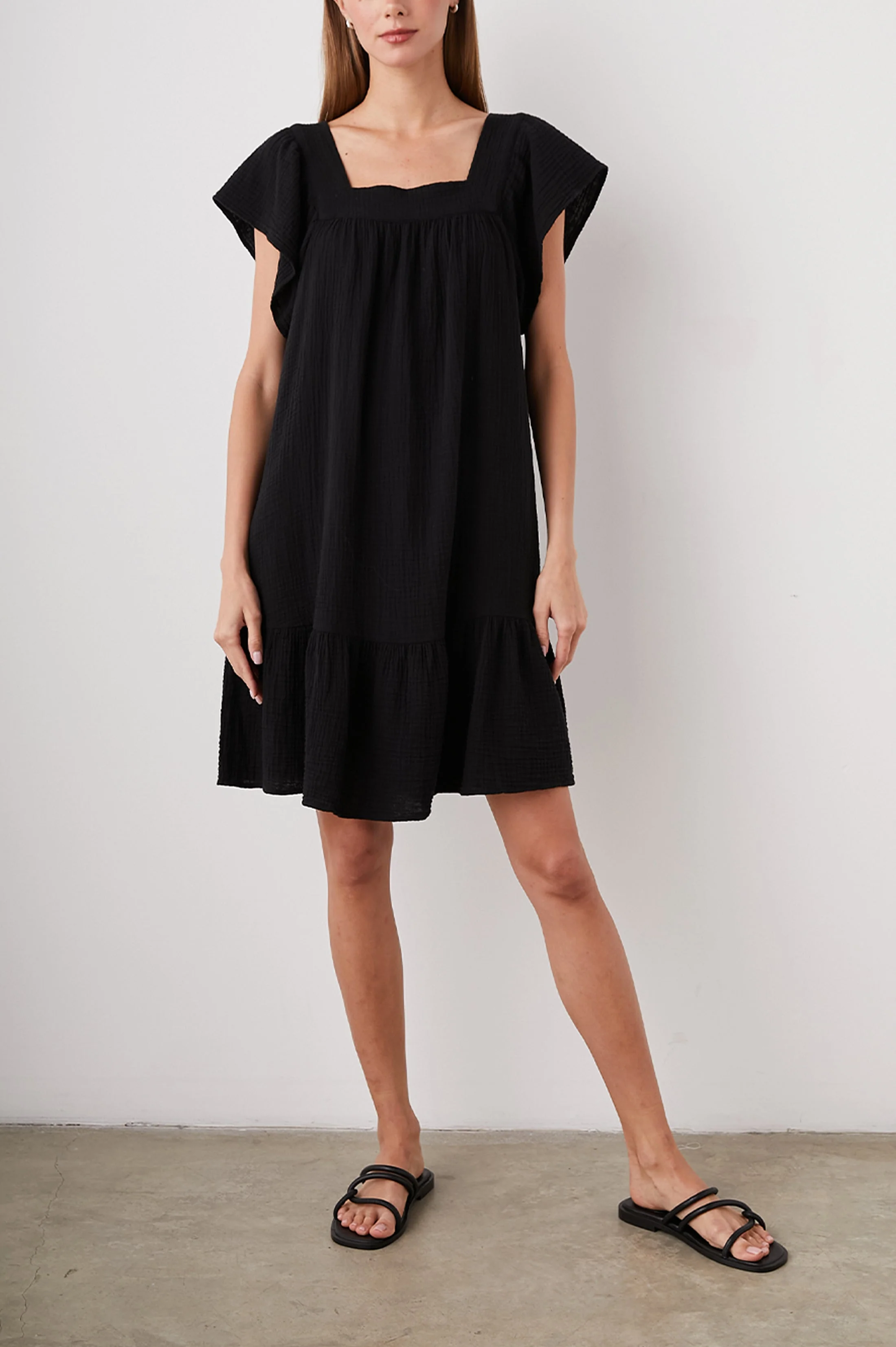 EVERDEEN DRESS - BLACK - Image 3