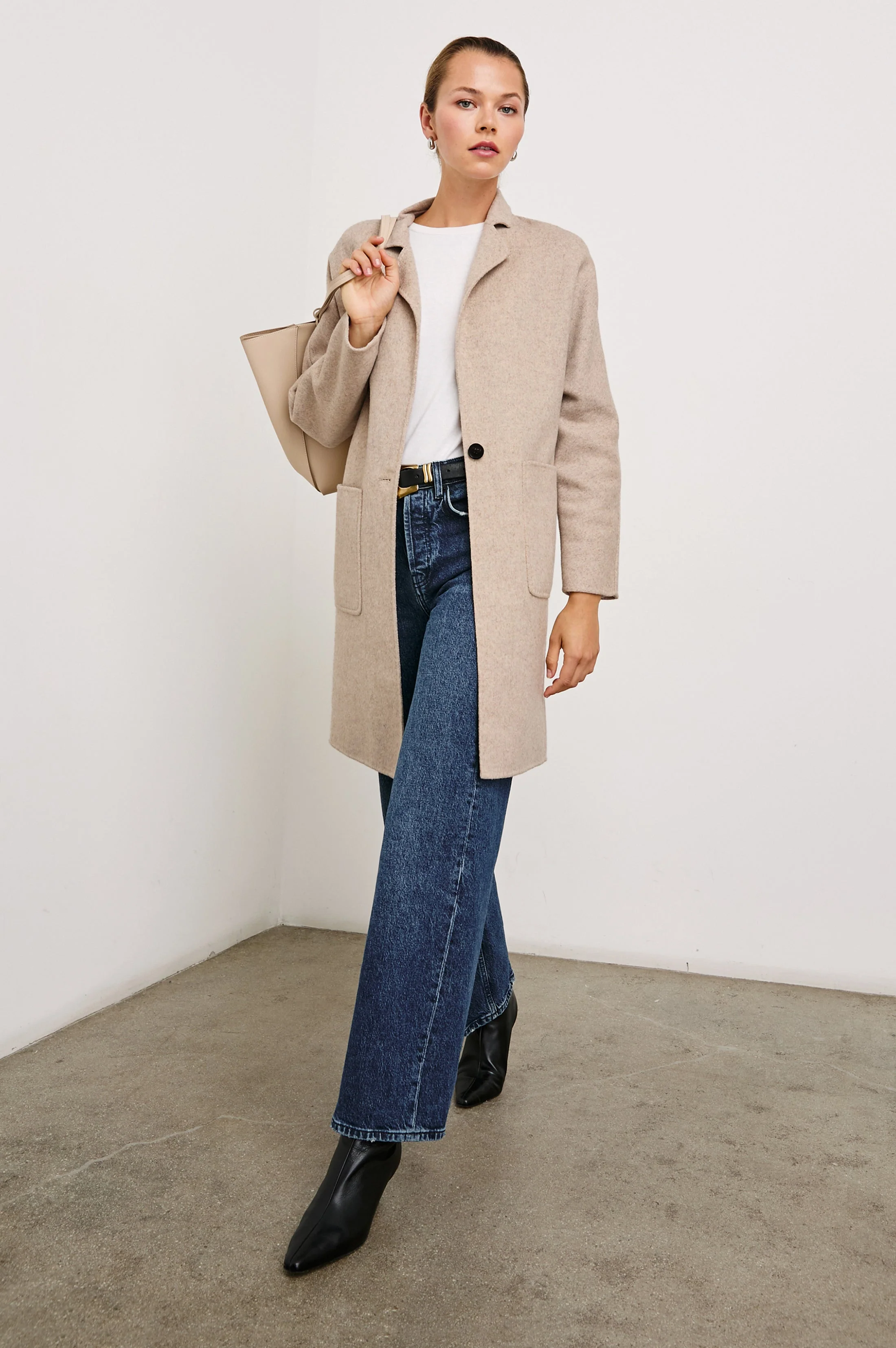 EVEREST COAT - OATMEAL - Image 3
