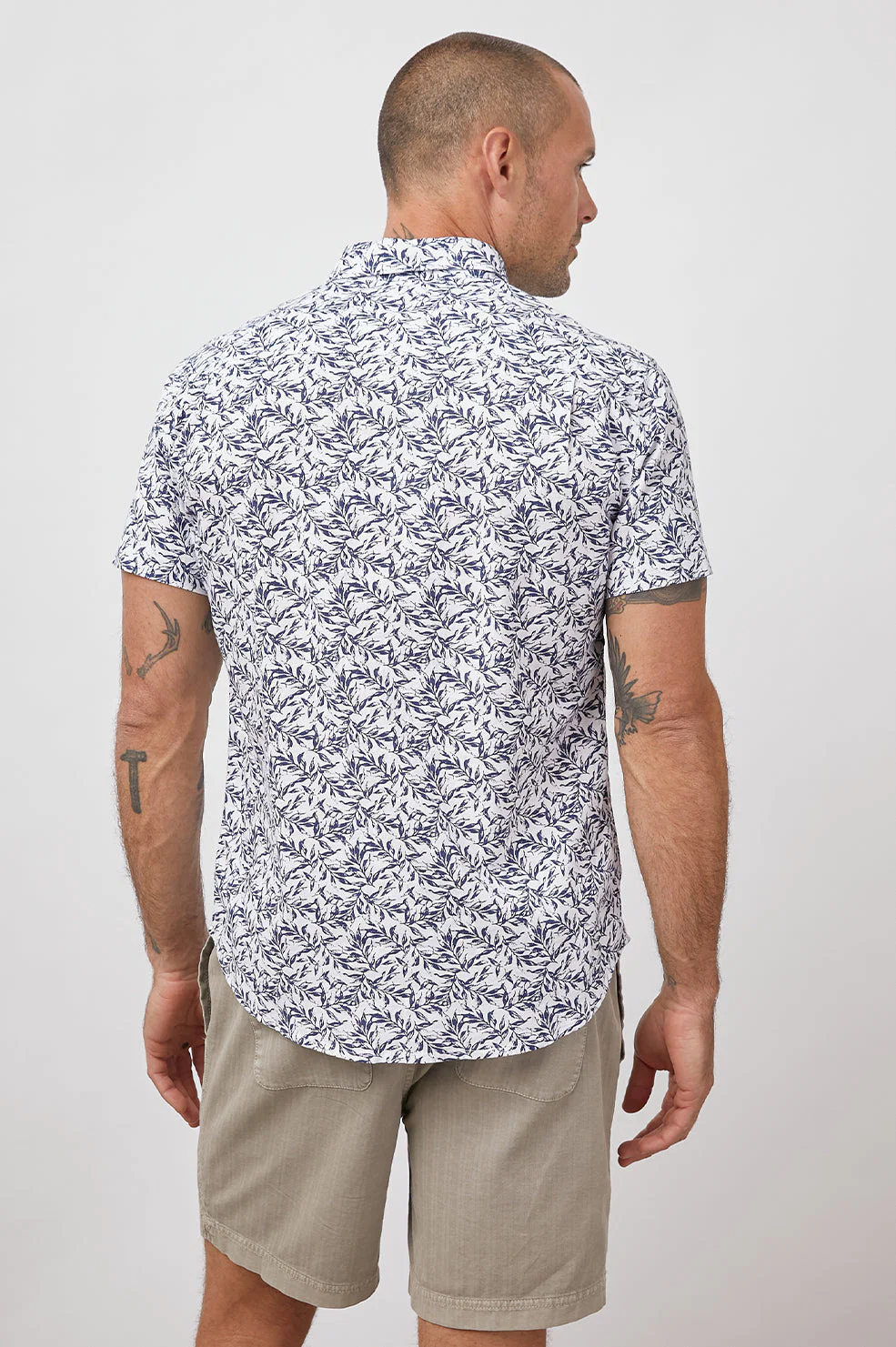 FAIRFAX SHIRT - GATHER NAVY WHITE - Image 4