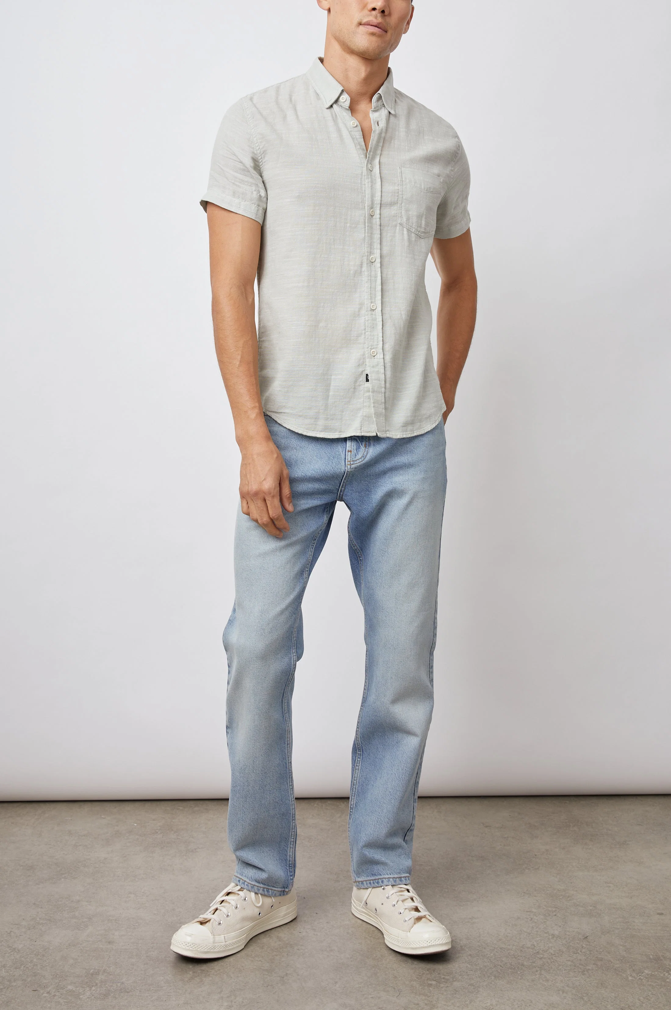 FAIRFAX SHIRT - SAGE - Image 3