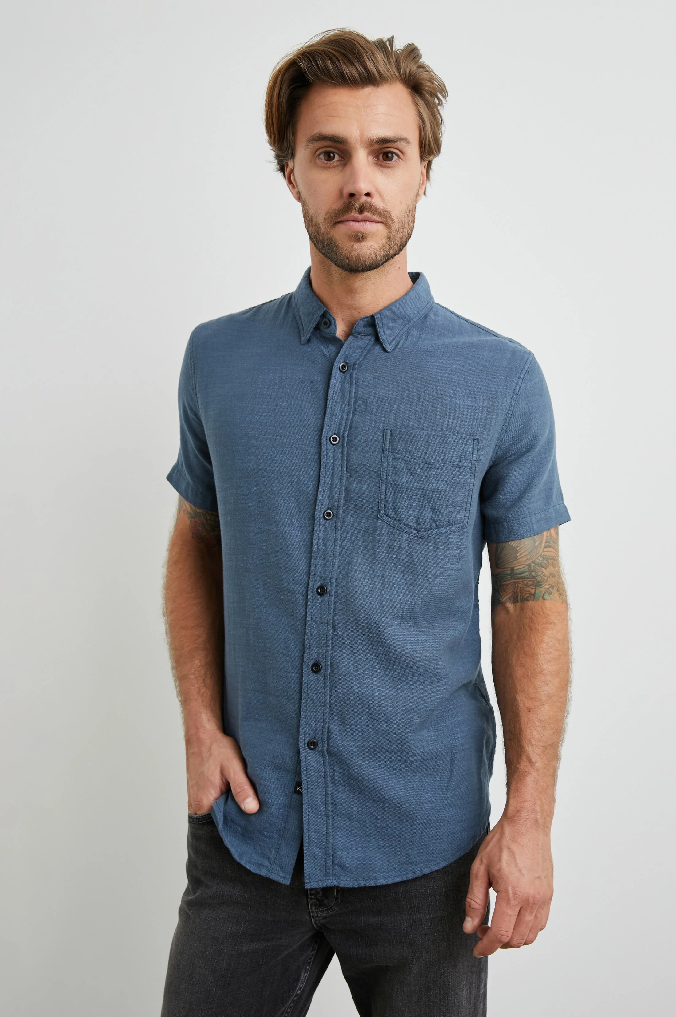 FAIRFAX SHIRT - SEA BLUE