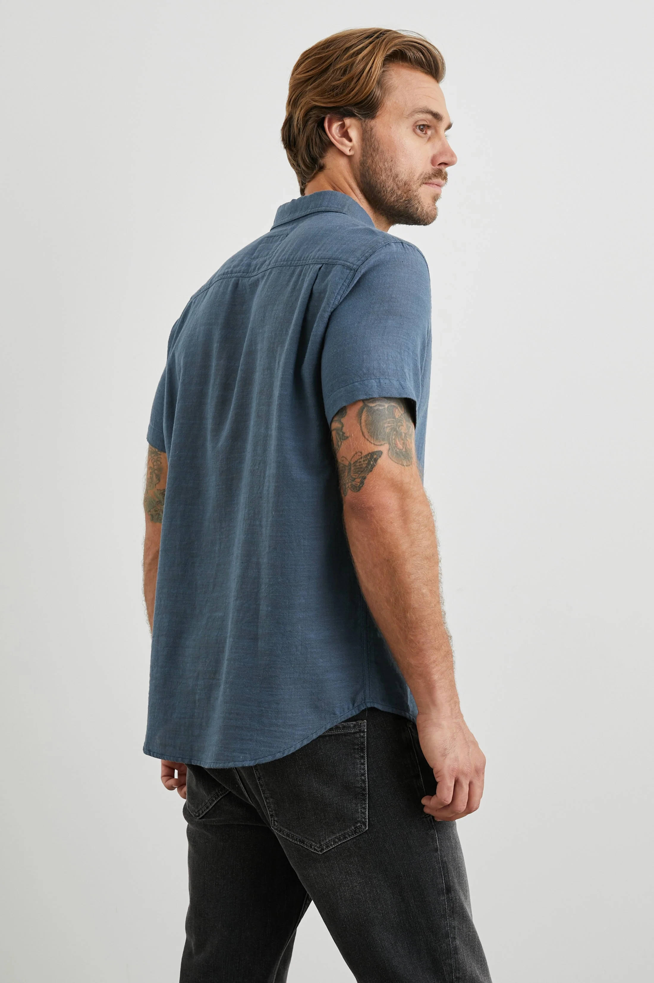 FAIRFAX SHIRT - SEA BLUE - Image 4