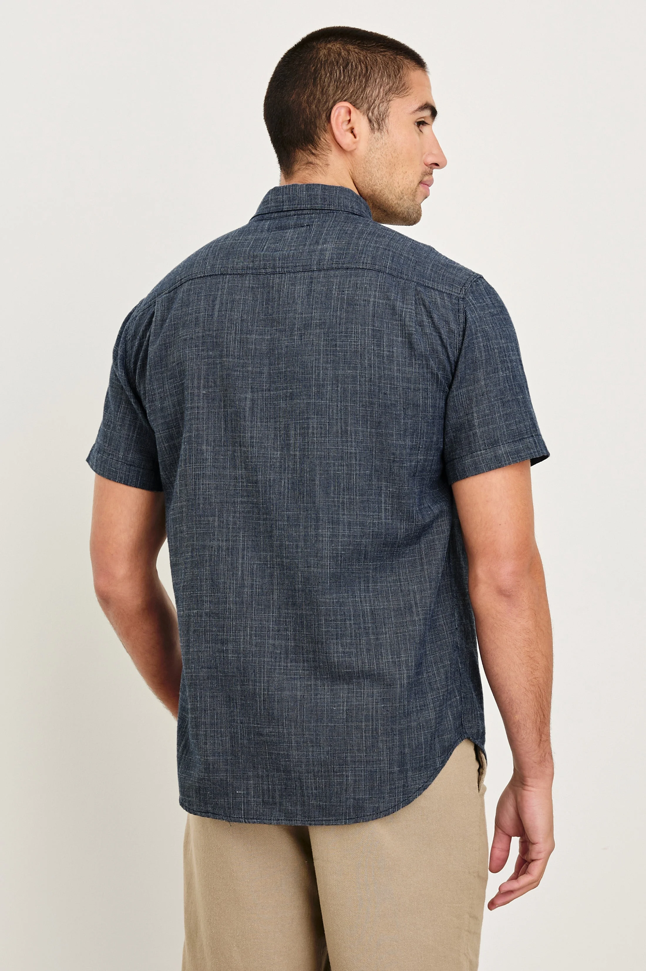 FAIRFAX SHIRT - NAVY ETCH - Image 4