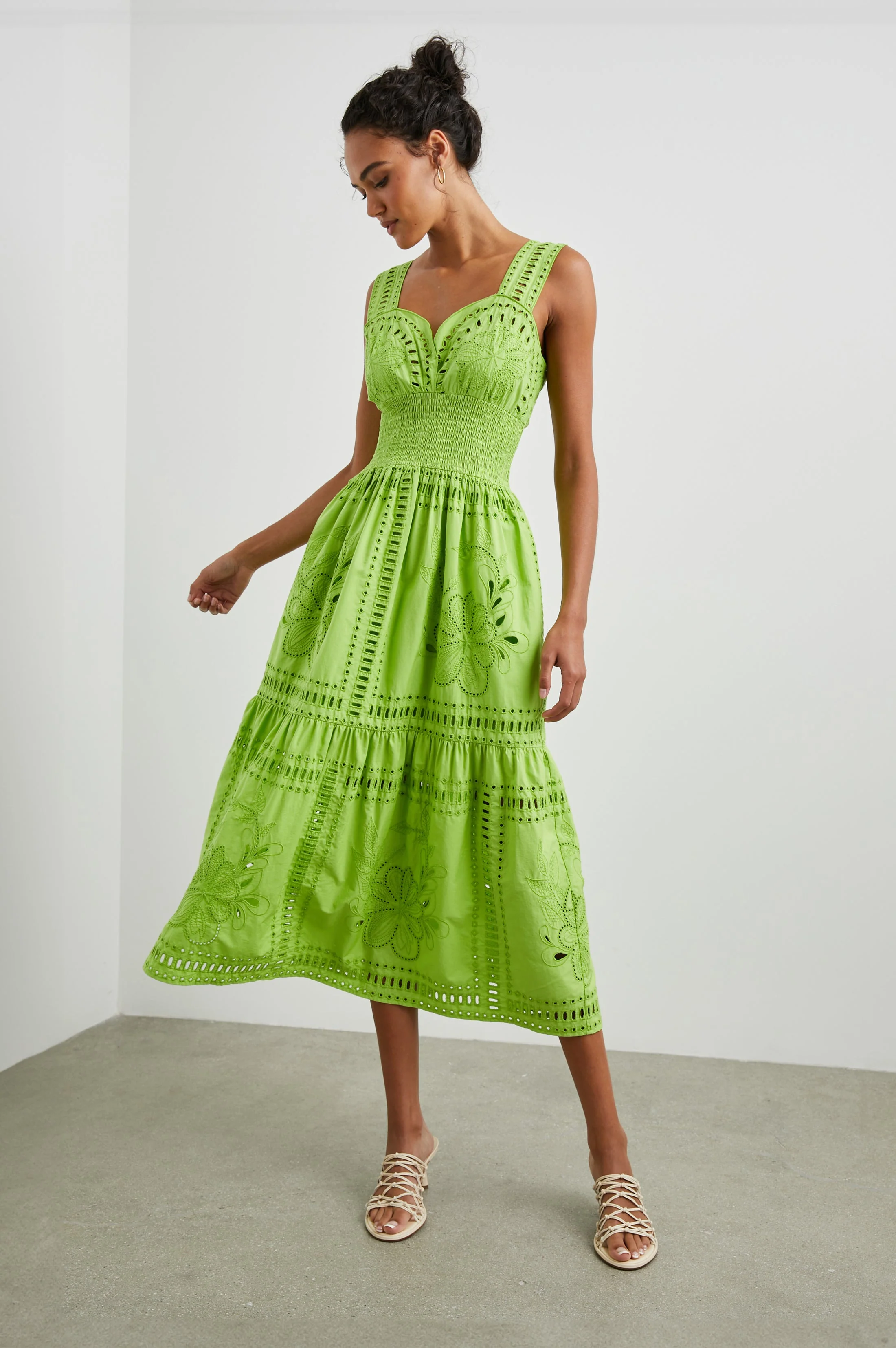 FAWN DRESS - ISLAND GREEN - Image 3