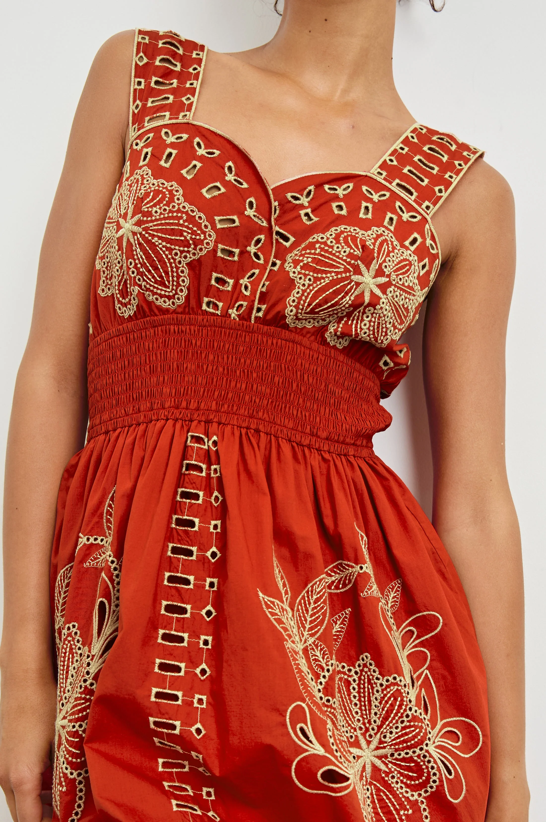 FAWN DRESS - TERRACOTTA - Image 2
