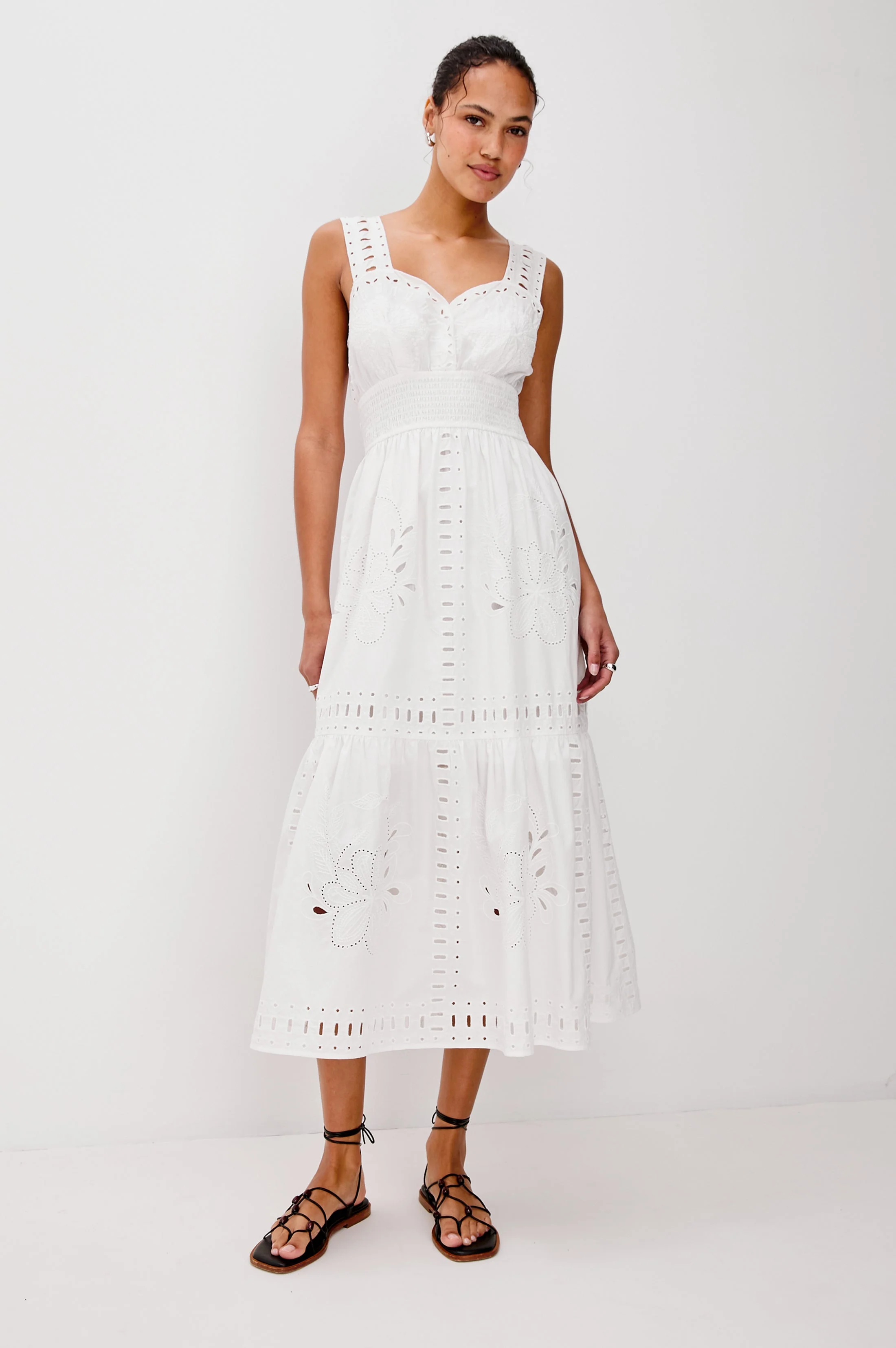 FAWN DRESS - WHITE