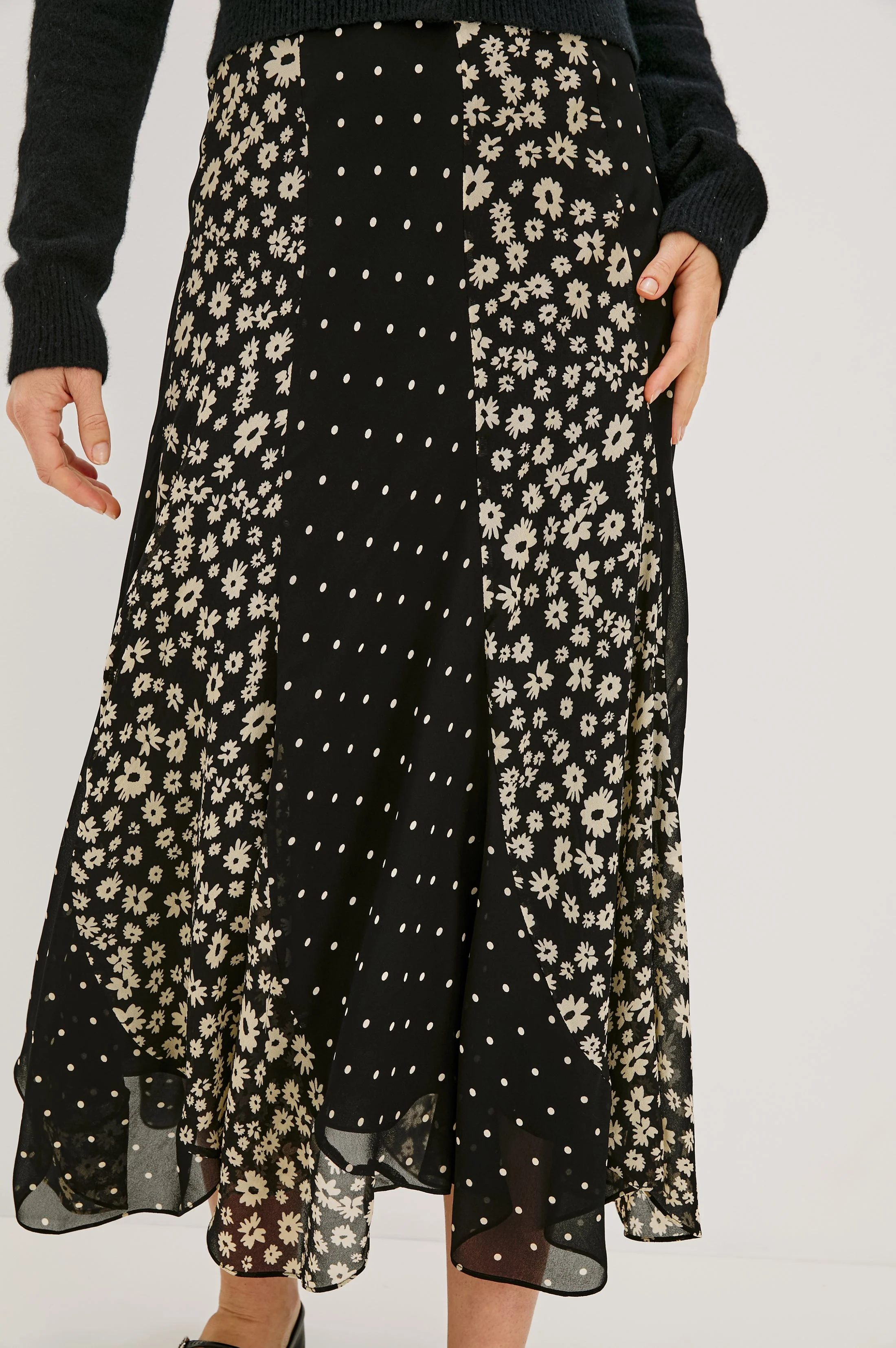 FELINA SKIRT - DAISY DOT COMBO - Image 2