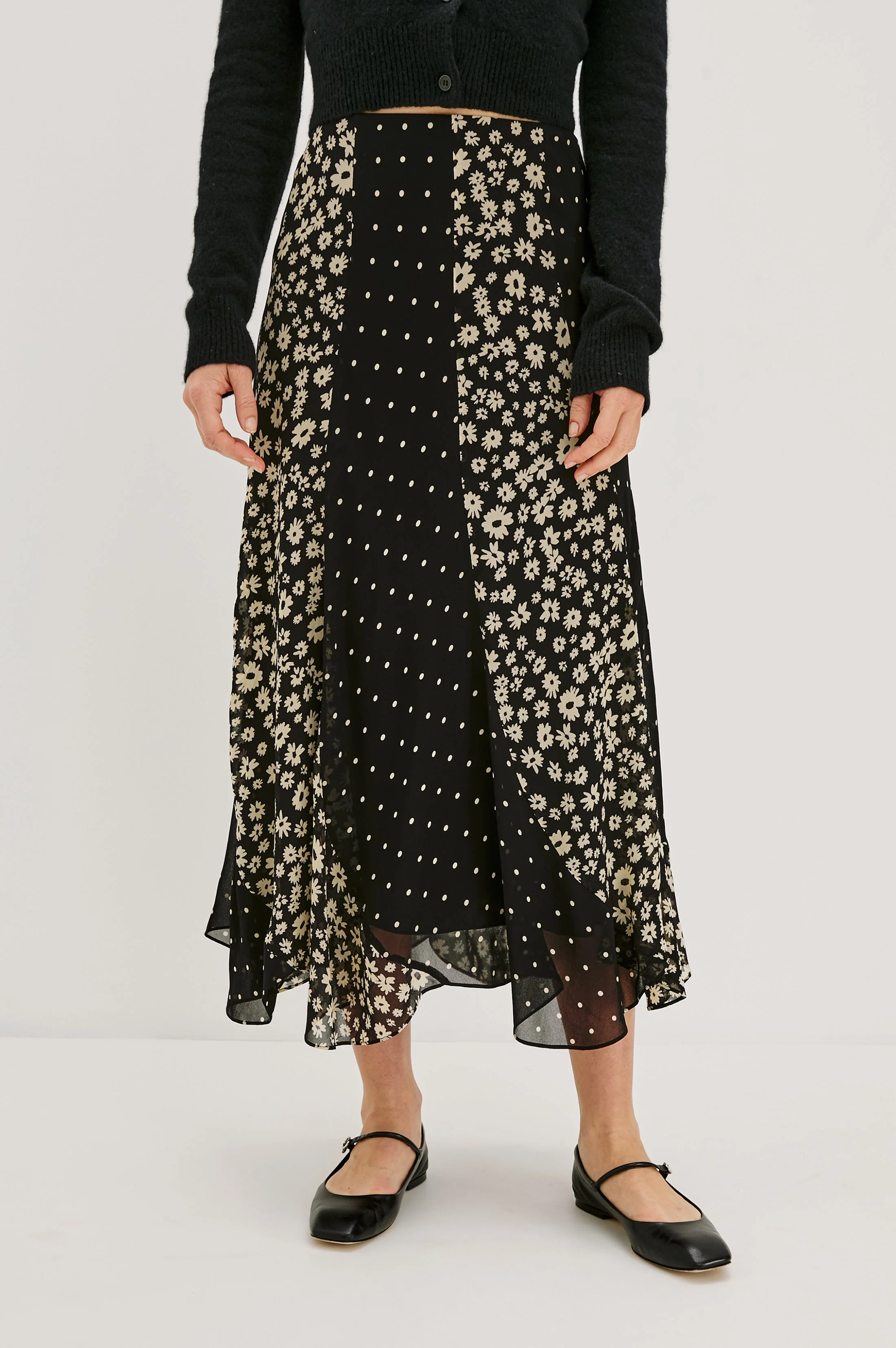 FELINA SKIRT - DAISY DOT COMBO - Image 3