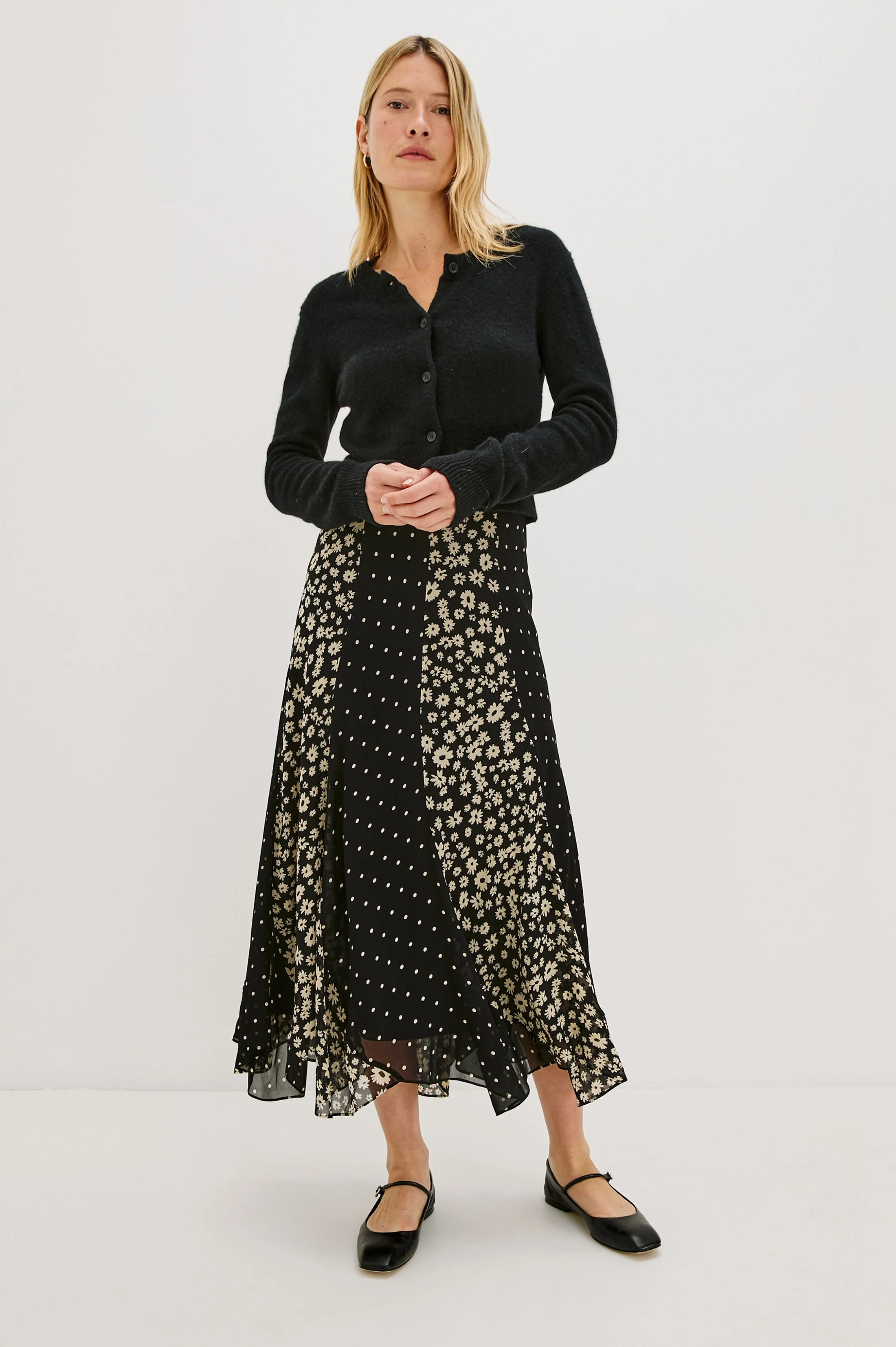 FELINA SKIRT - DAISY DOT COMBO - Image 4