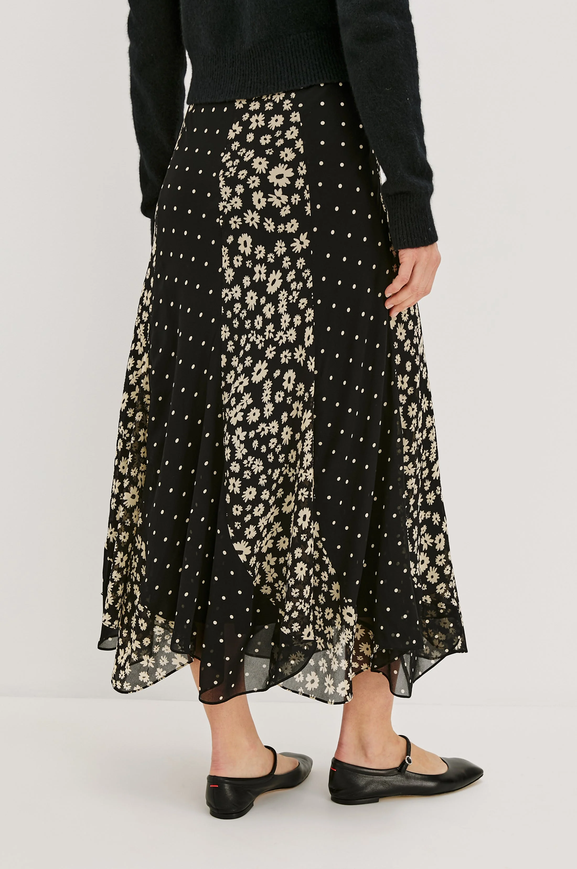 FELINA SKIRT - DAISY DOT COMBO - Image 5