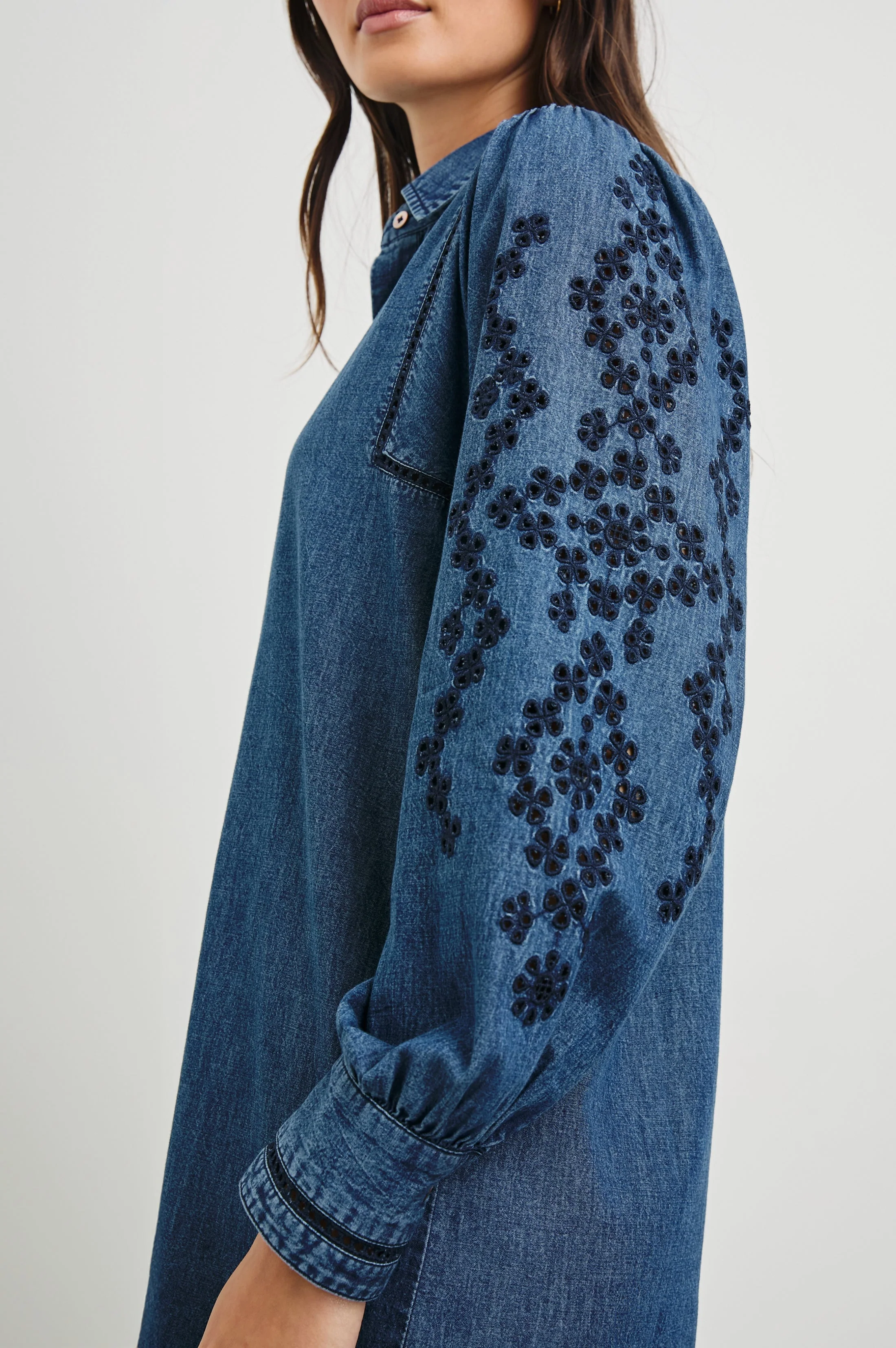 FERNANDA DRESS - DARK VINTAGE WASH - Image 3