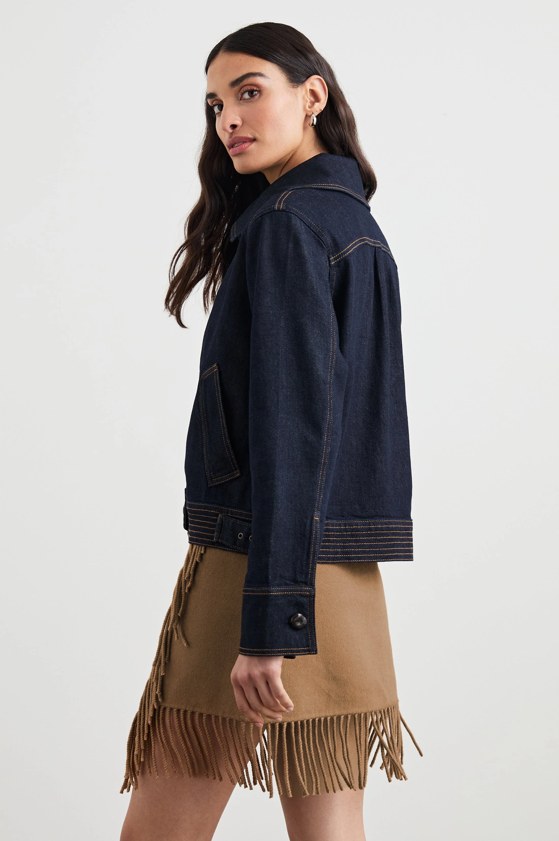FIGUEROA JACKET - MIDNIGHT BLUES - Image 4