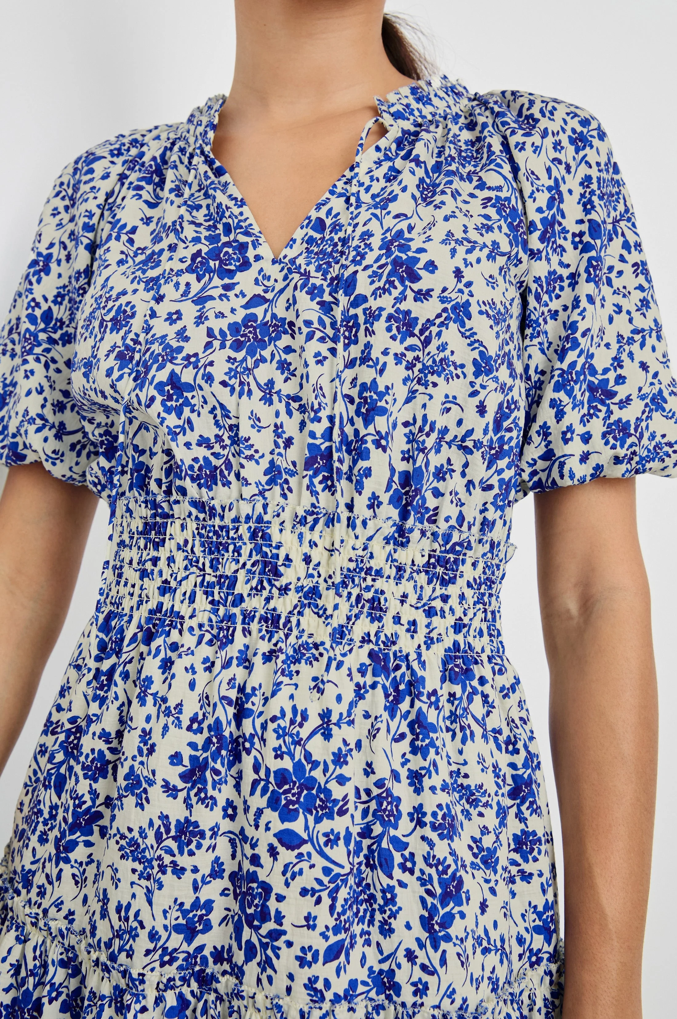 FIORELLA DRESS - BLUE MARGUERITE - Image 2