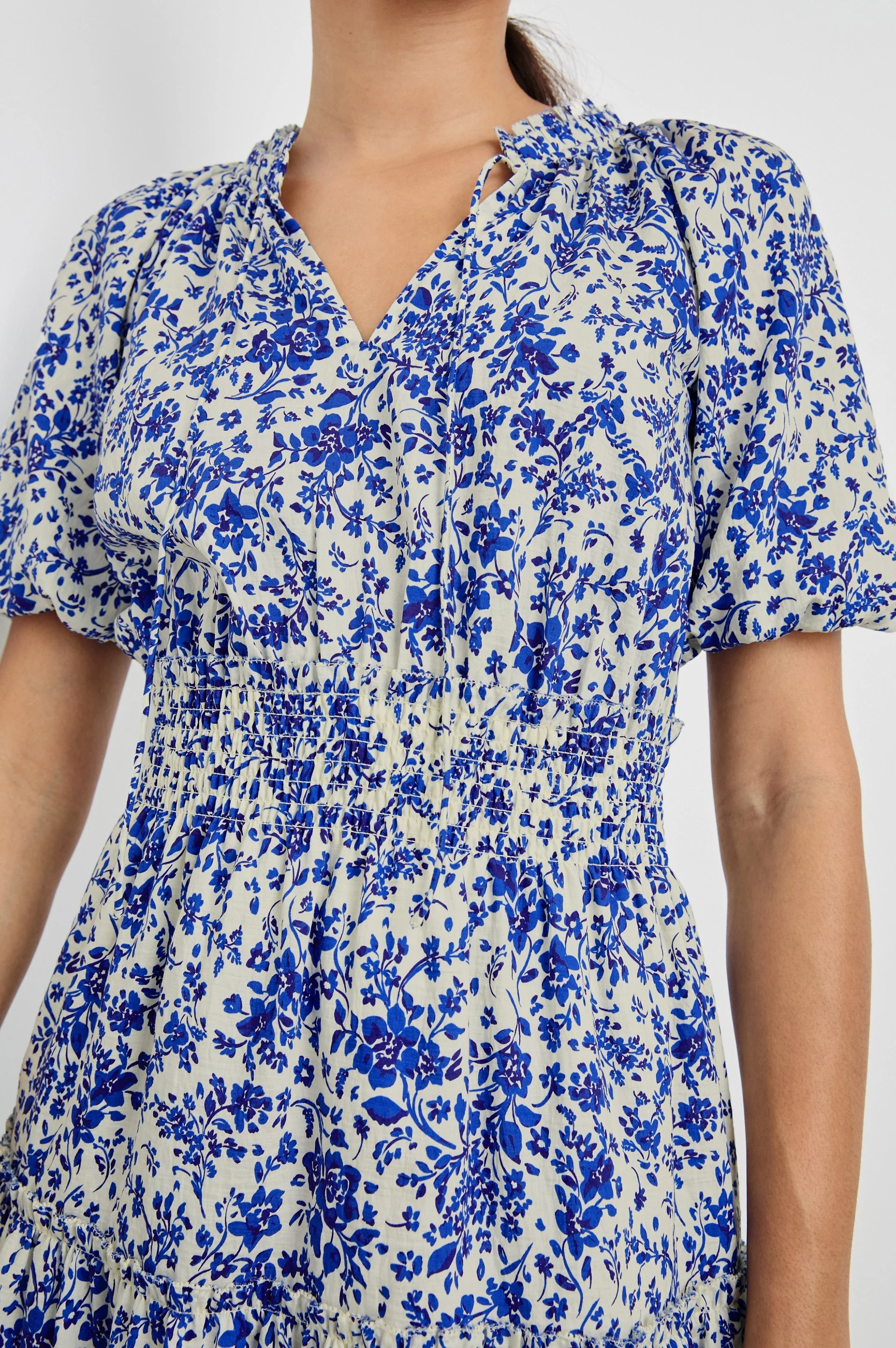 FIORELLA DRESS - BLUE MARGUERITE - Image 5