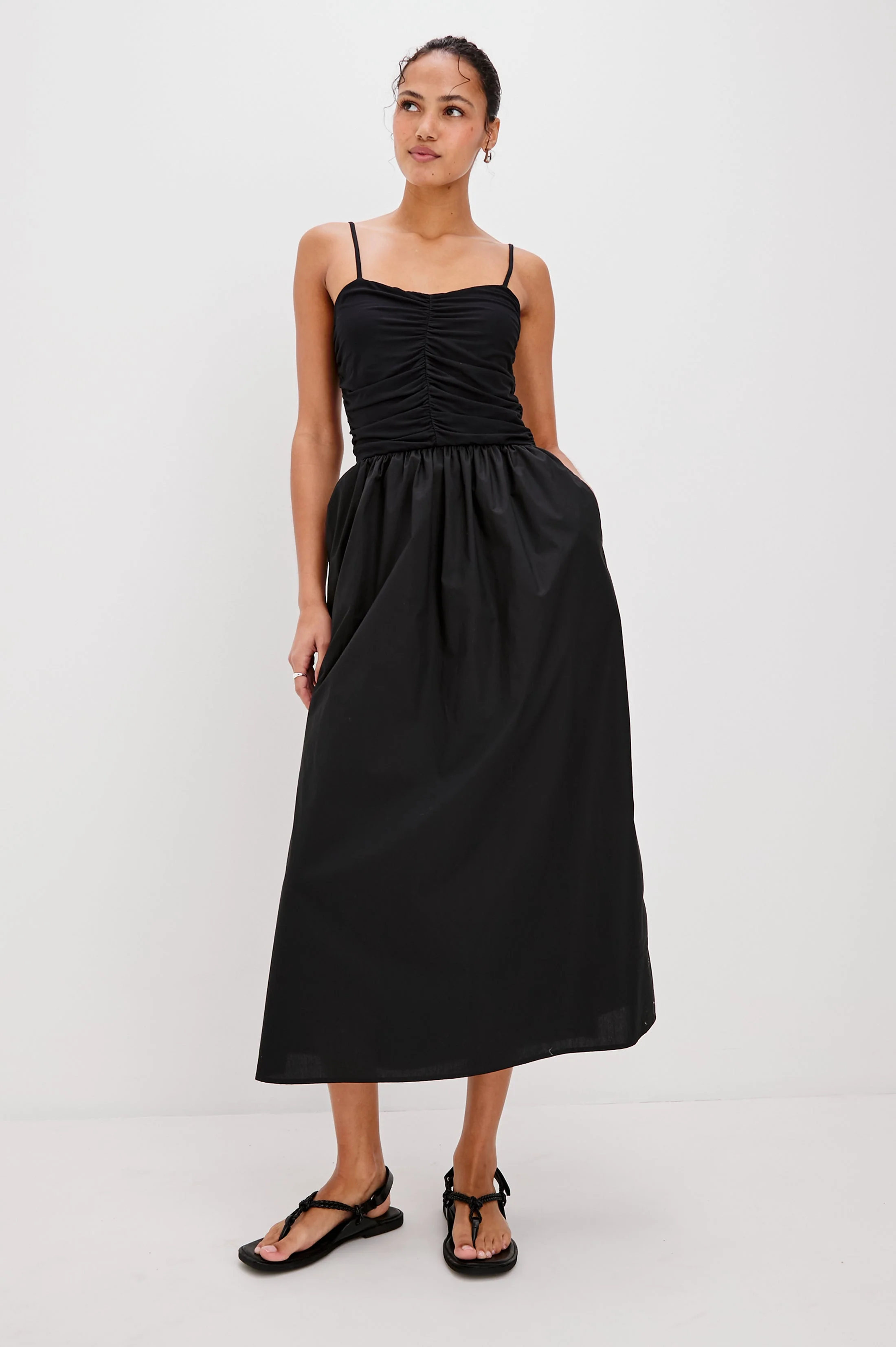 FISHER DRESS - BLACK