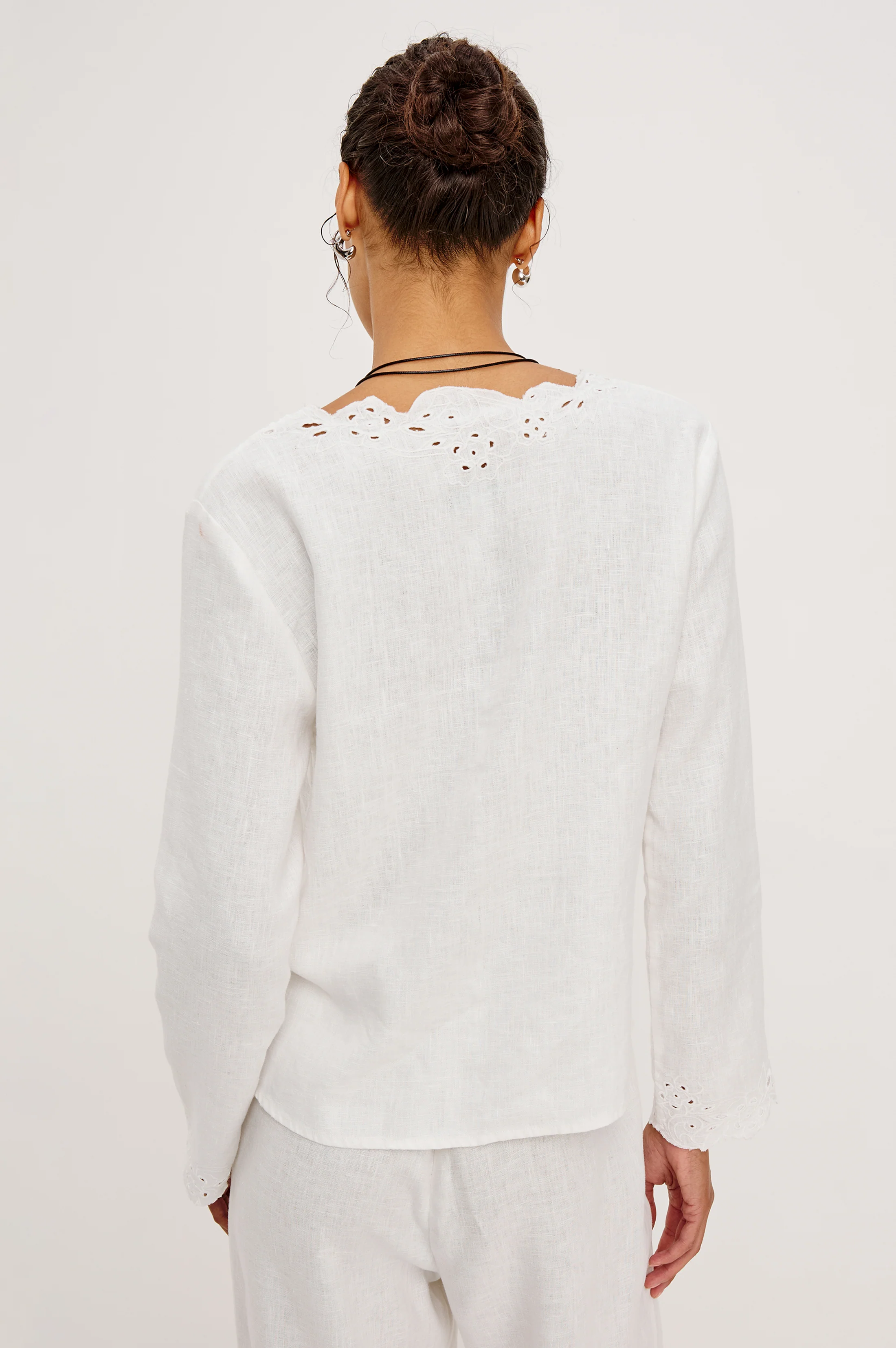 FLEUR TOP - WHITE - Image 5