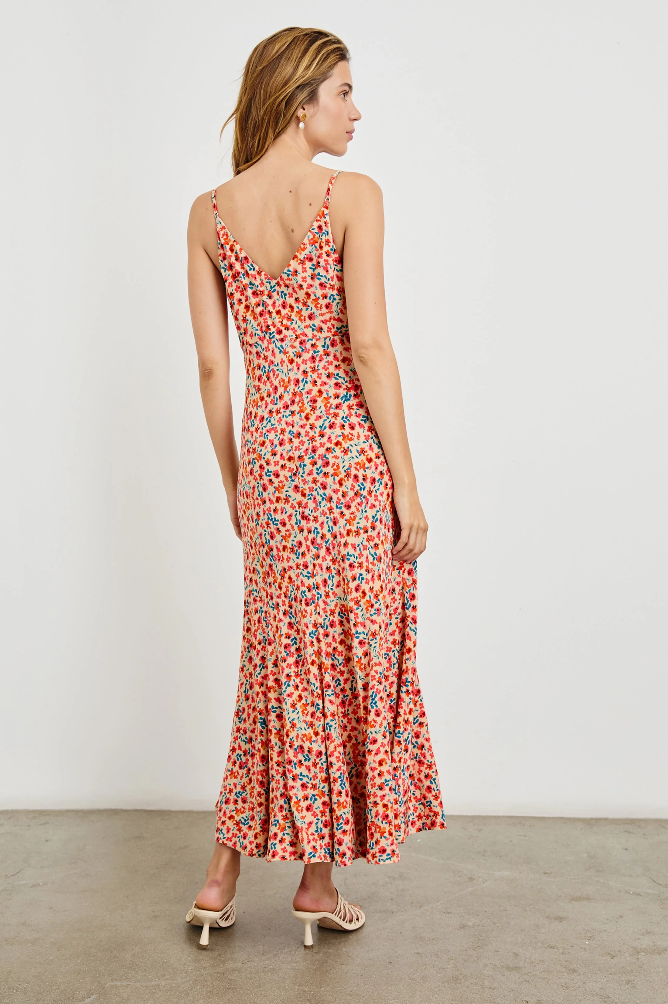 FLORIAN DRESS - RED POSY - Image 4