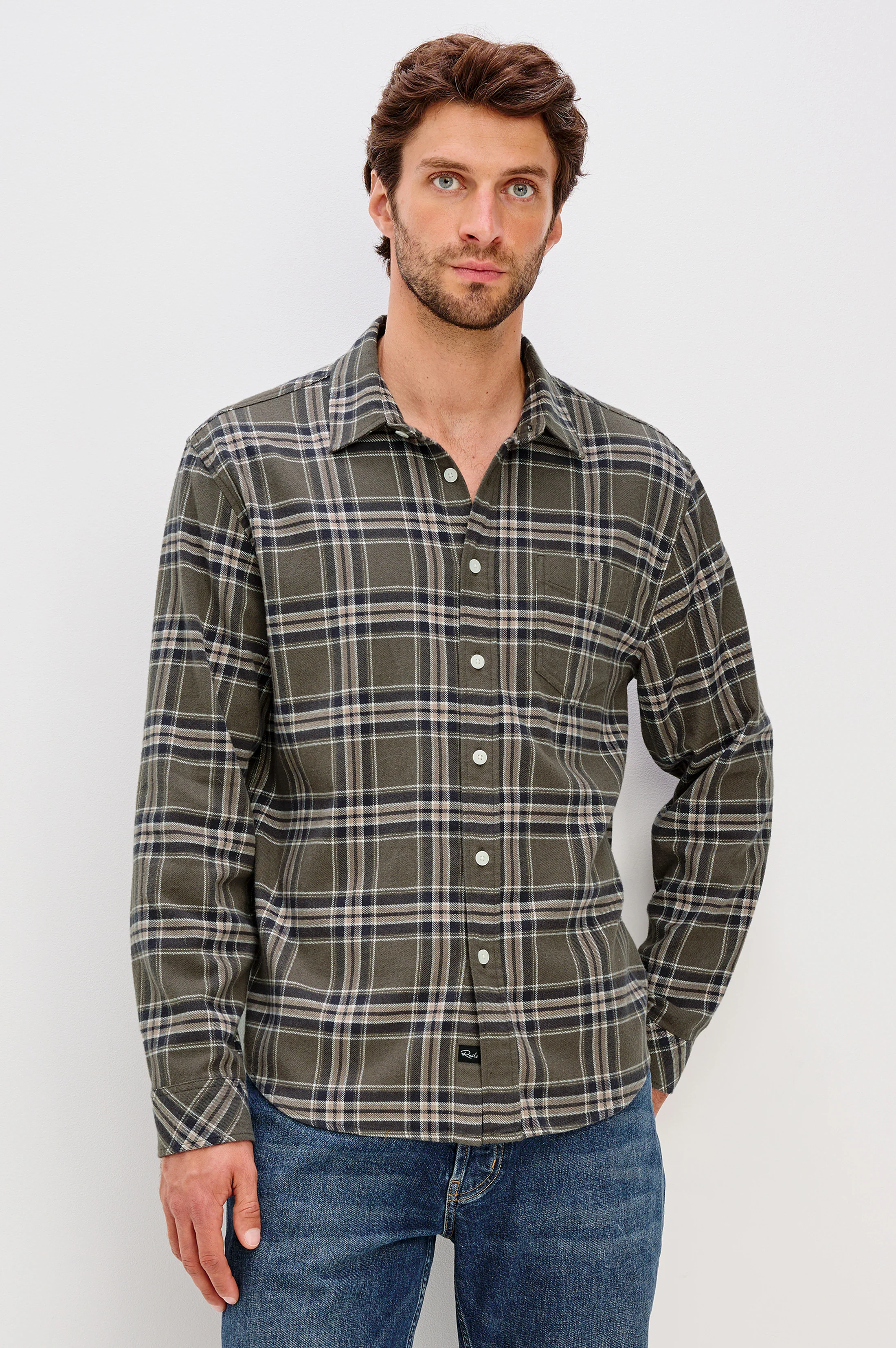 FORREST SHIRT - DRIFTWOOD COAL