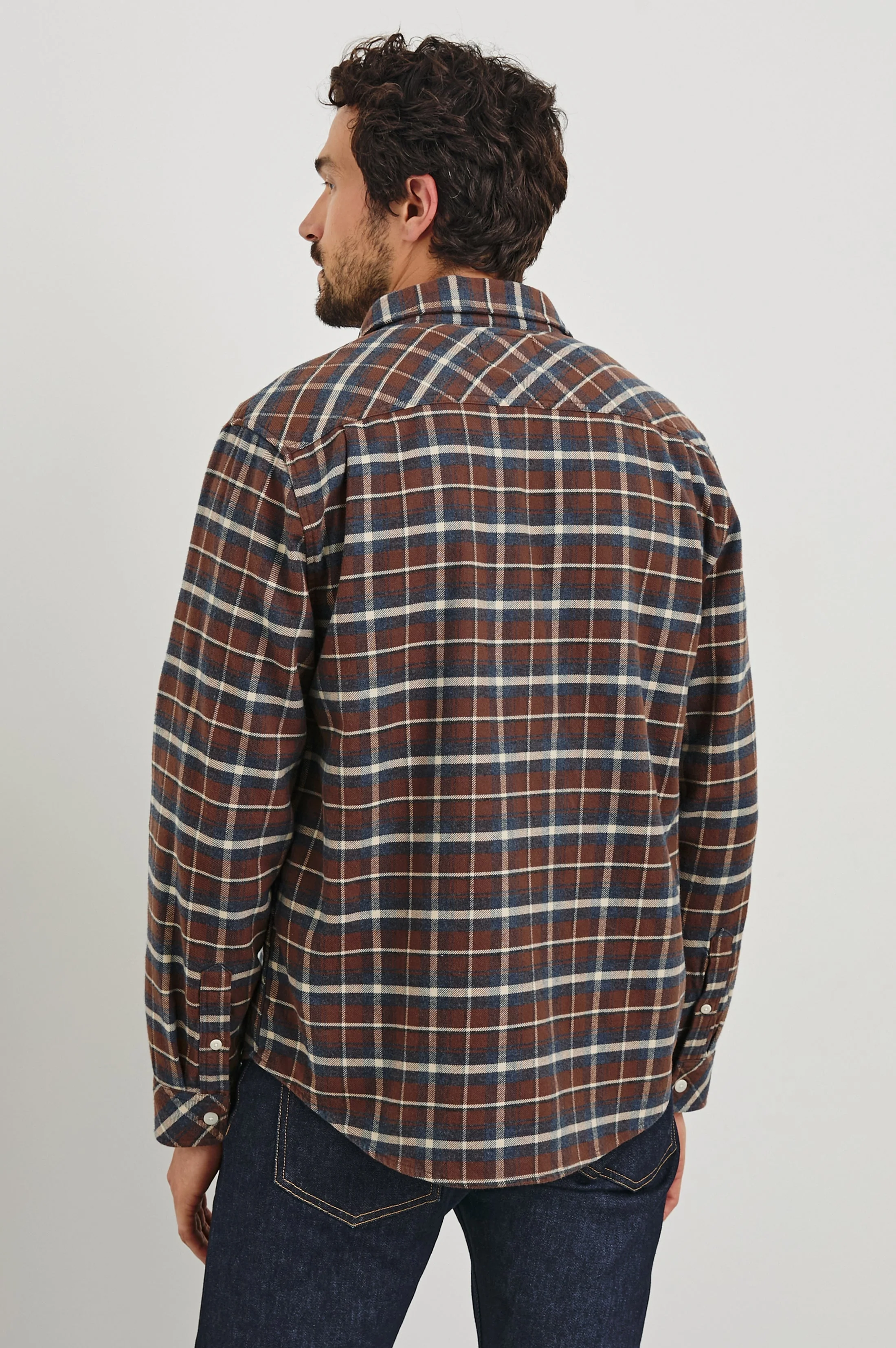 FORREST SHIRT - HICKORY BLUE MELANGE - Image 6