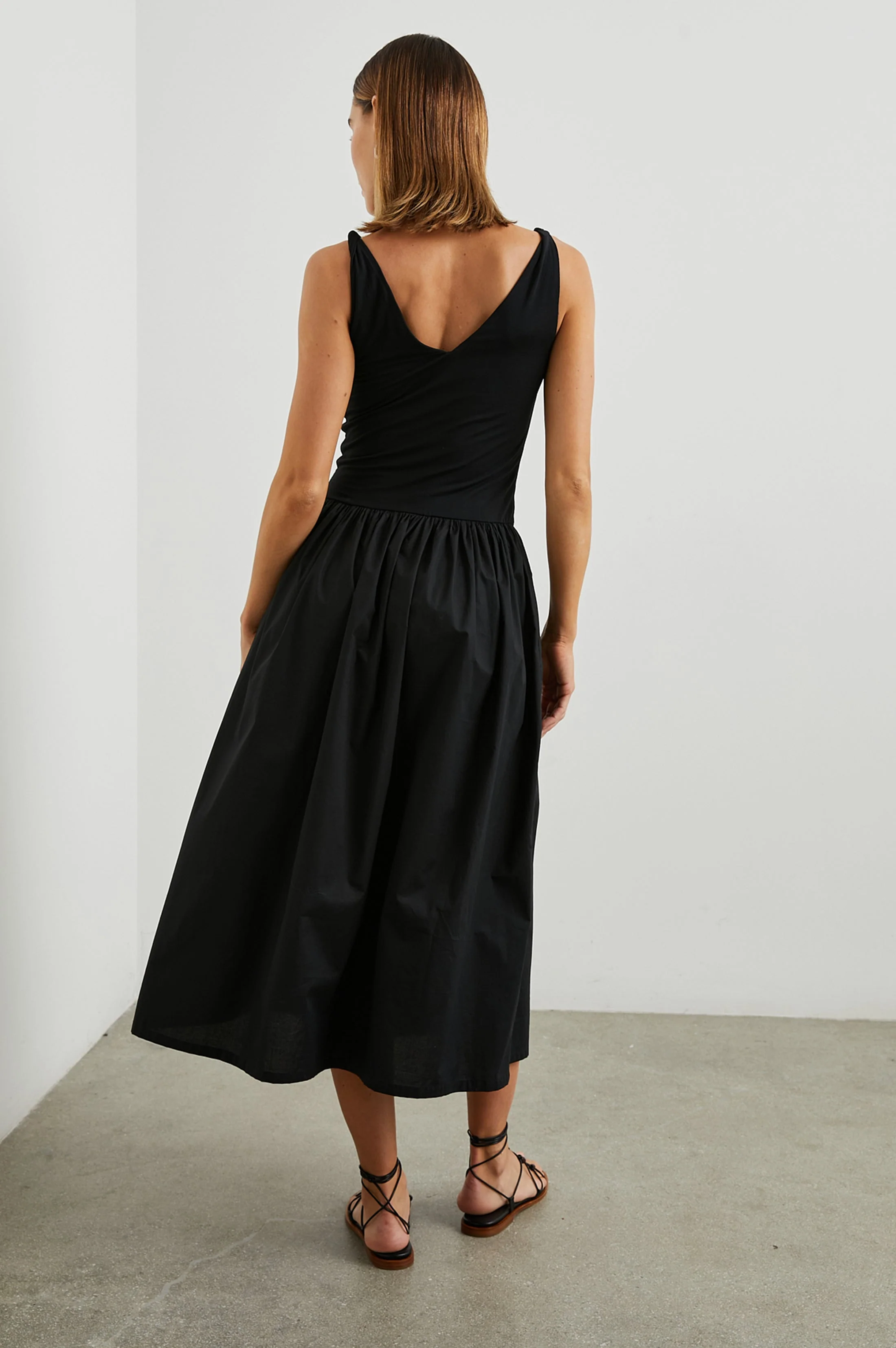 FRANCA DRESS - BLACK - Image 5