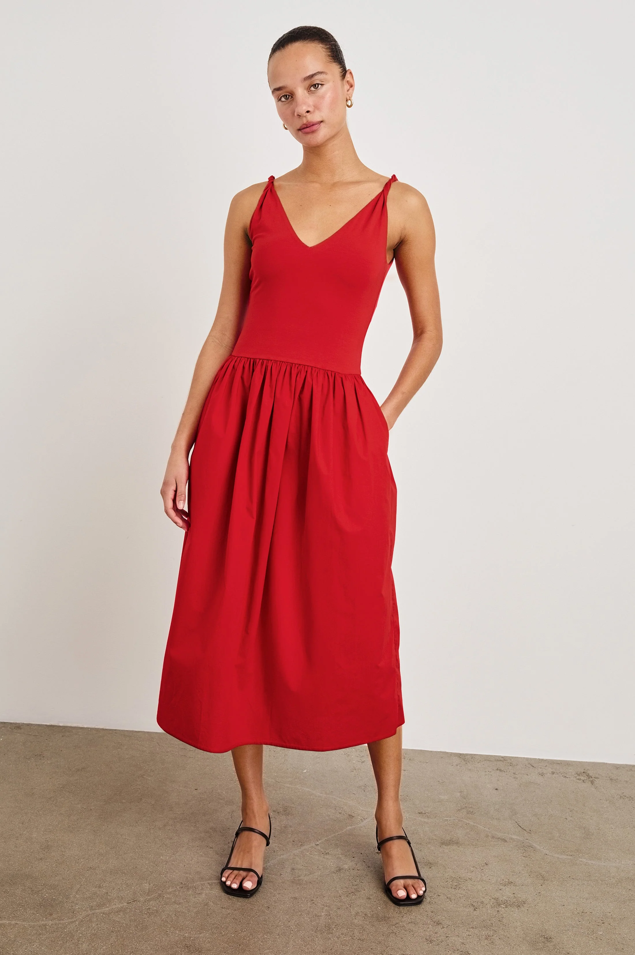 FRANCA DRESS - CHERRY - Image 3