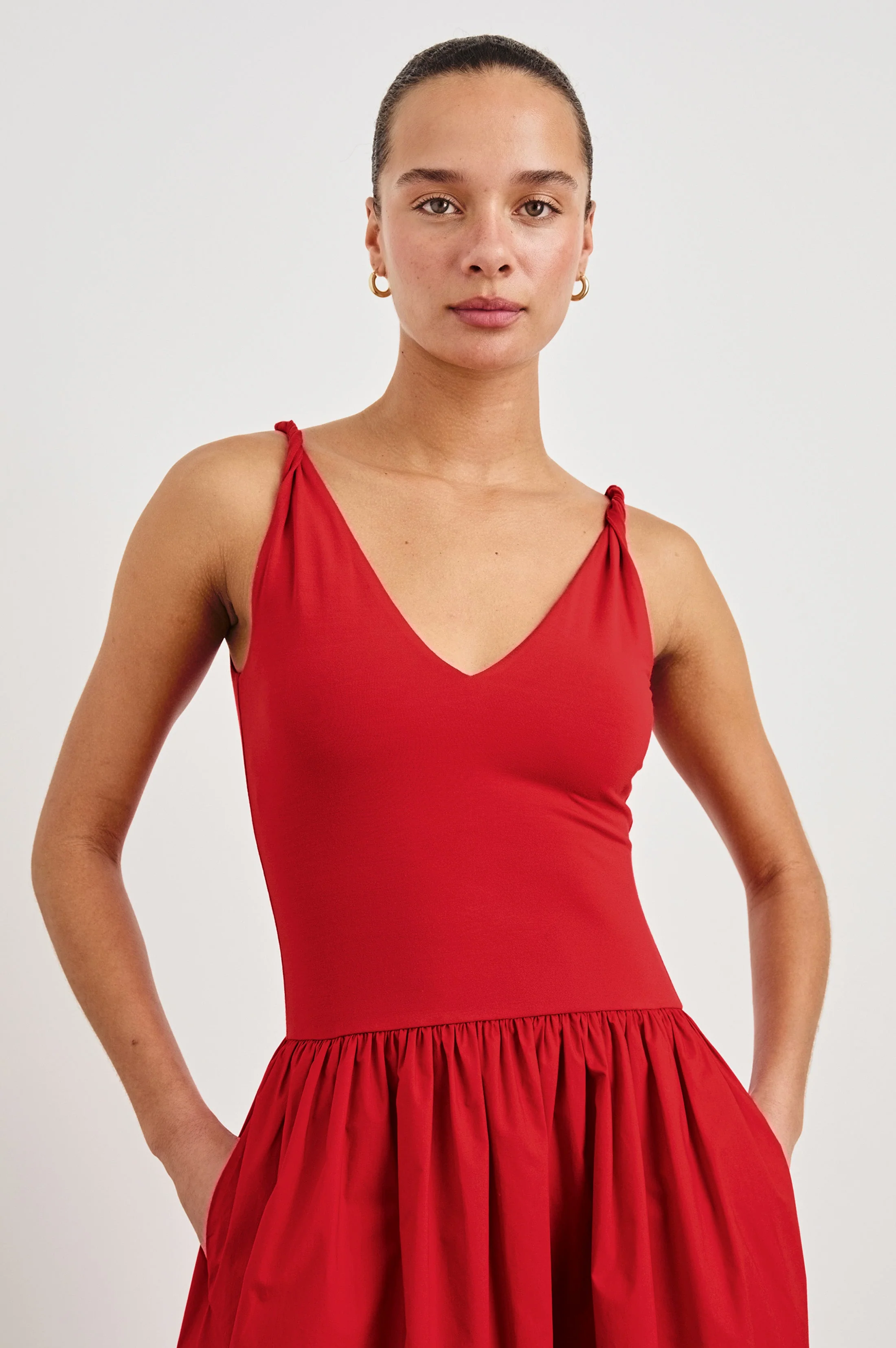 FRANCA DRESS - CHERRY - Image 6