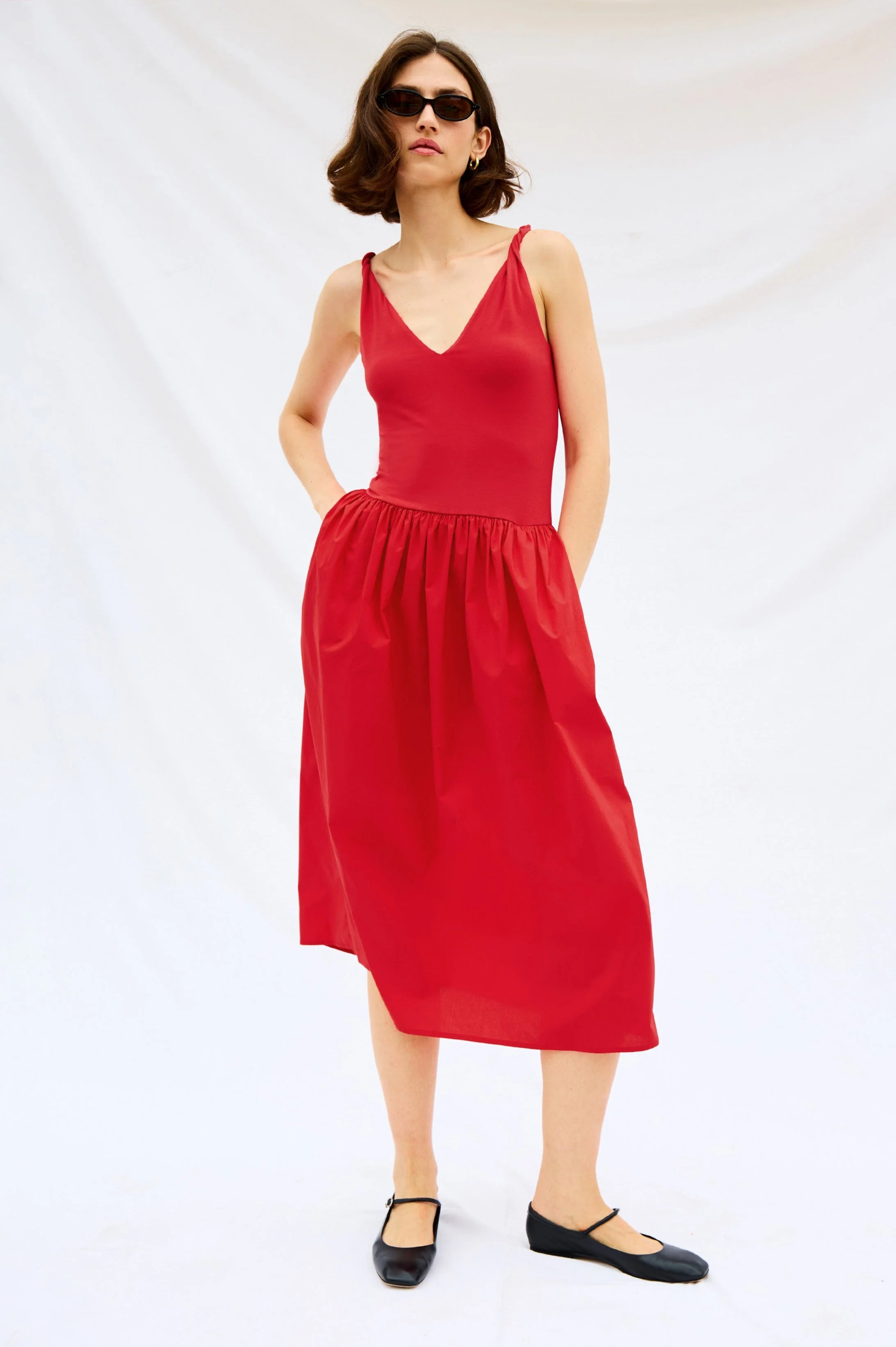 FRANCA DRESS - CHERRY - Image 7