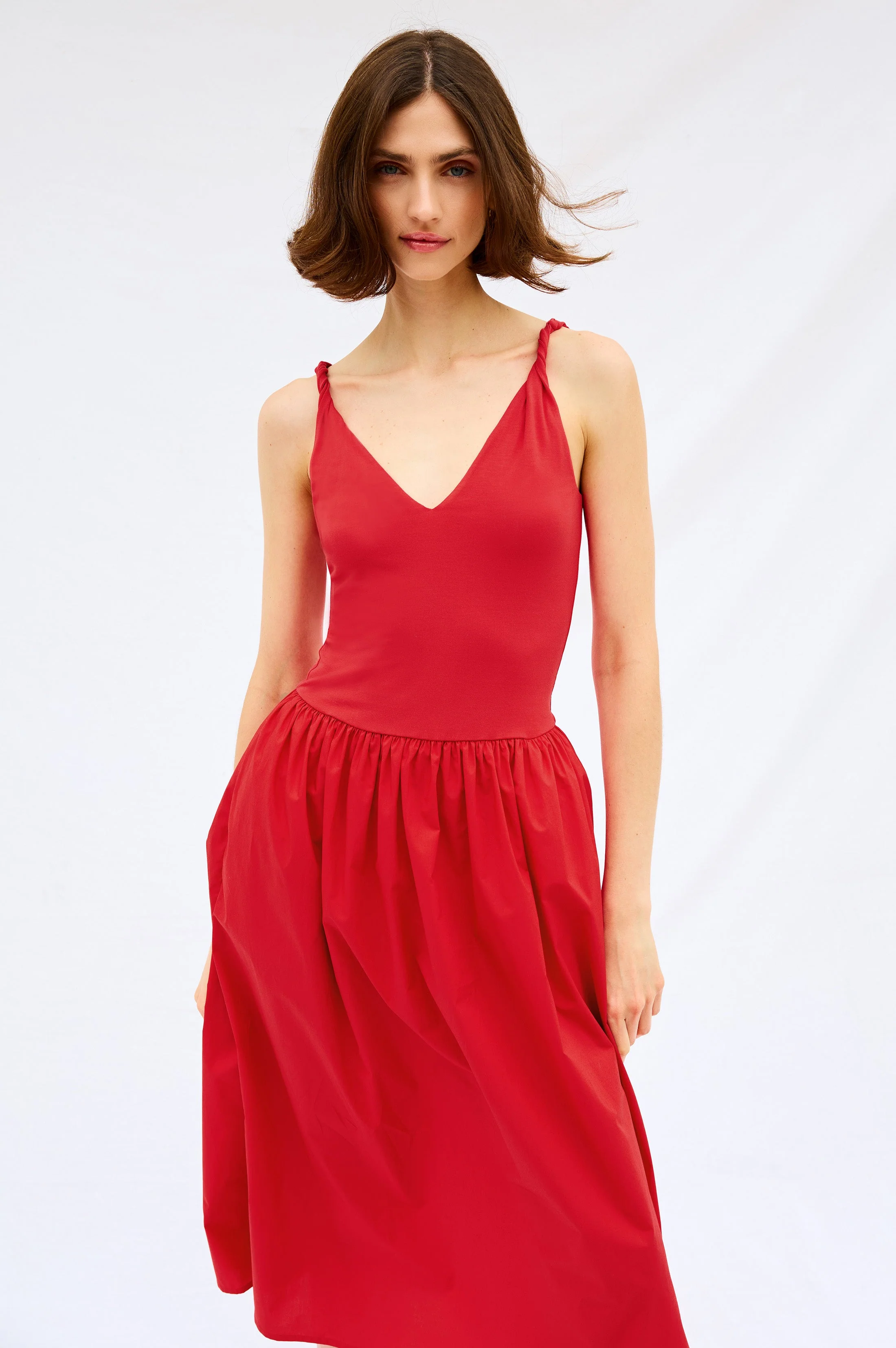 FRANCA DRESS - CHERRY - Image 8