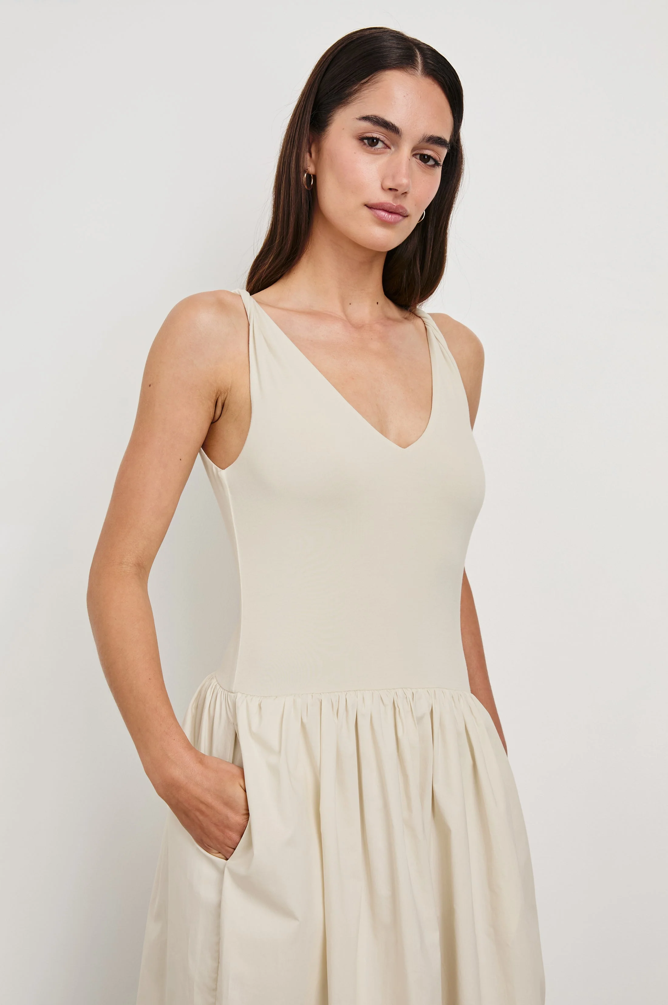 FRANCA DRESS - IVORY - Image 2