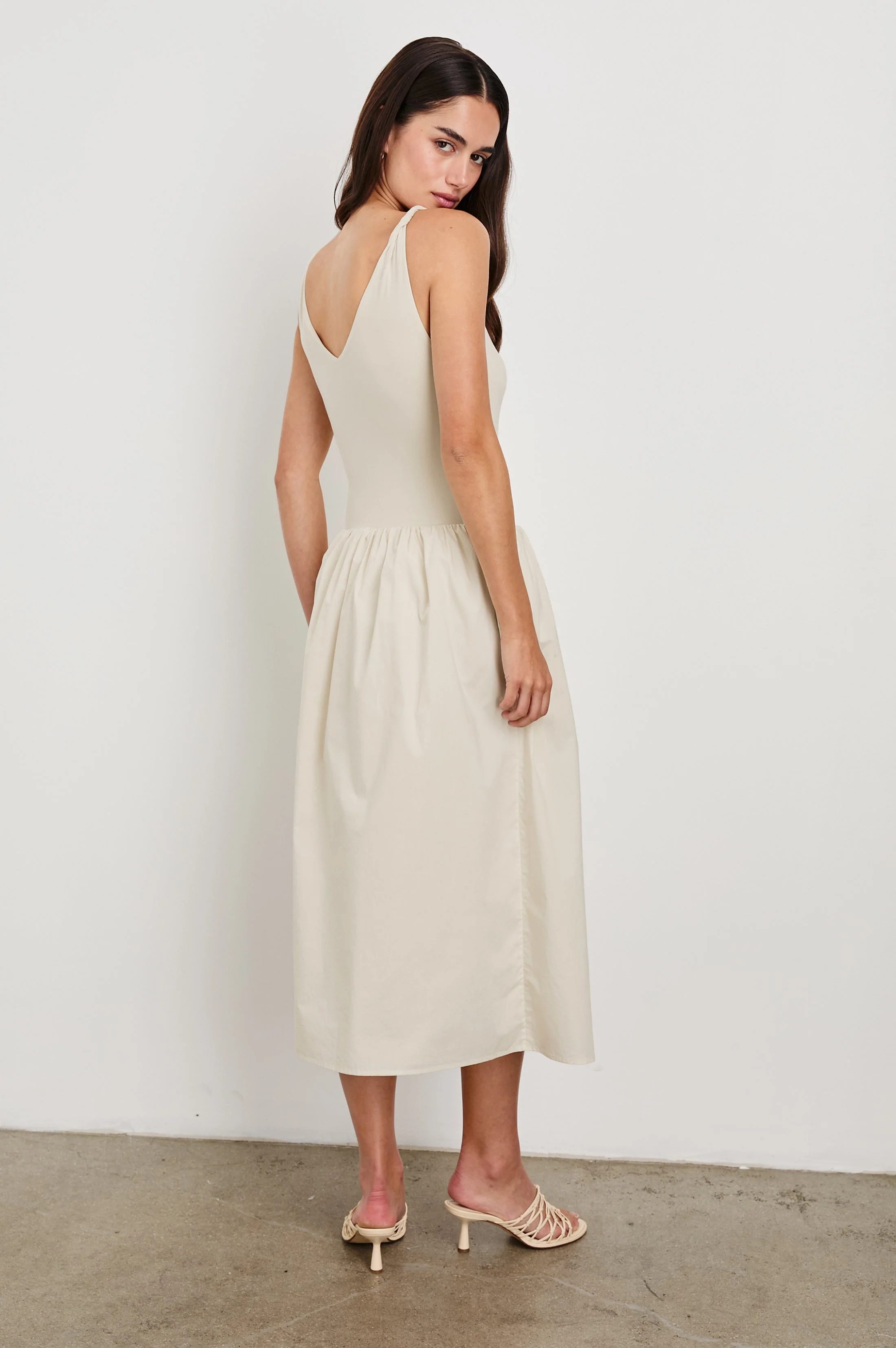 FRANCA DRESS - IVORY - Image 4
