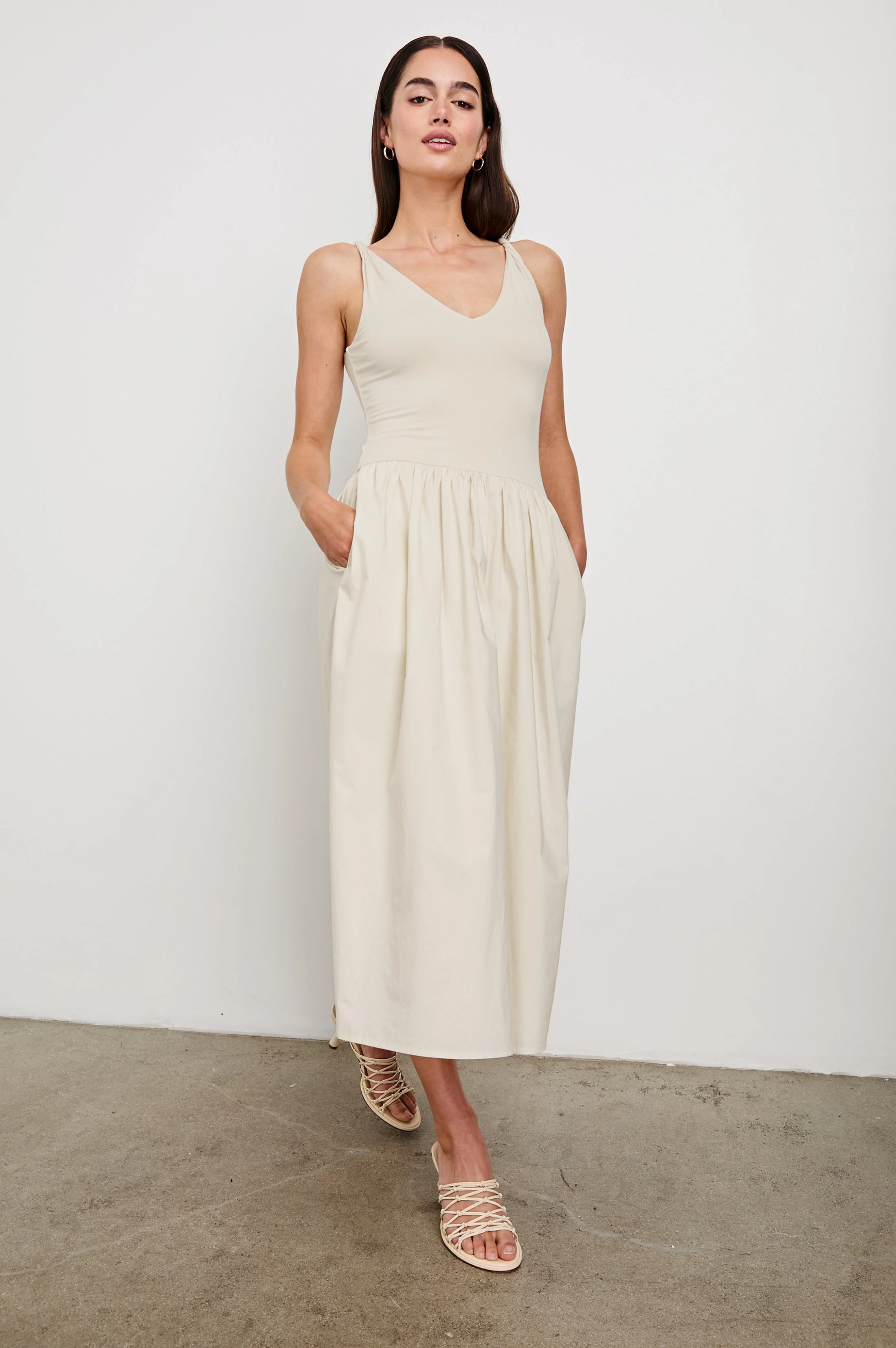FRANCA DRESS - IVORY - Image 7