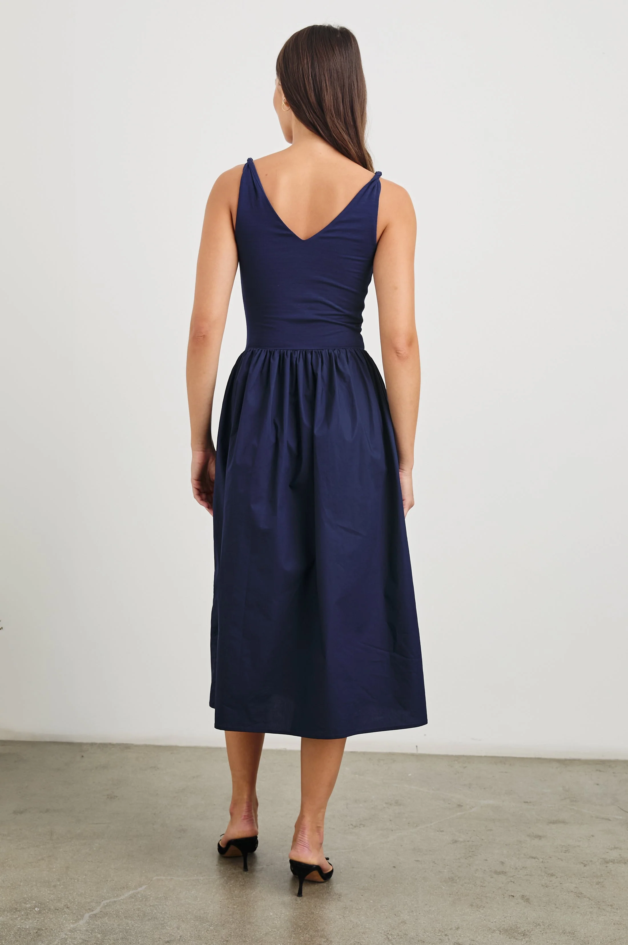 FRANCA DRESS - NAVY - Image 5