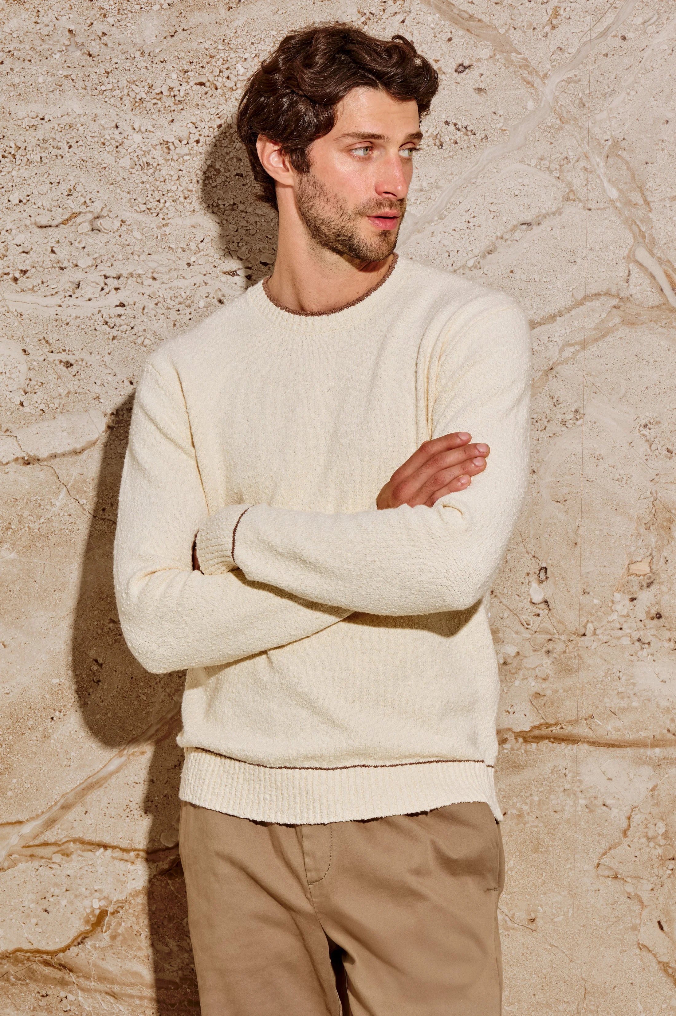 FRANCO SWEATER - CREAM